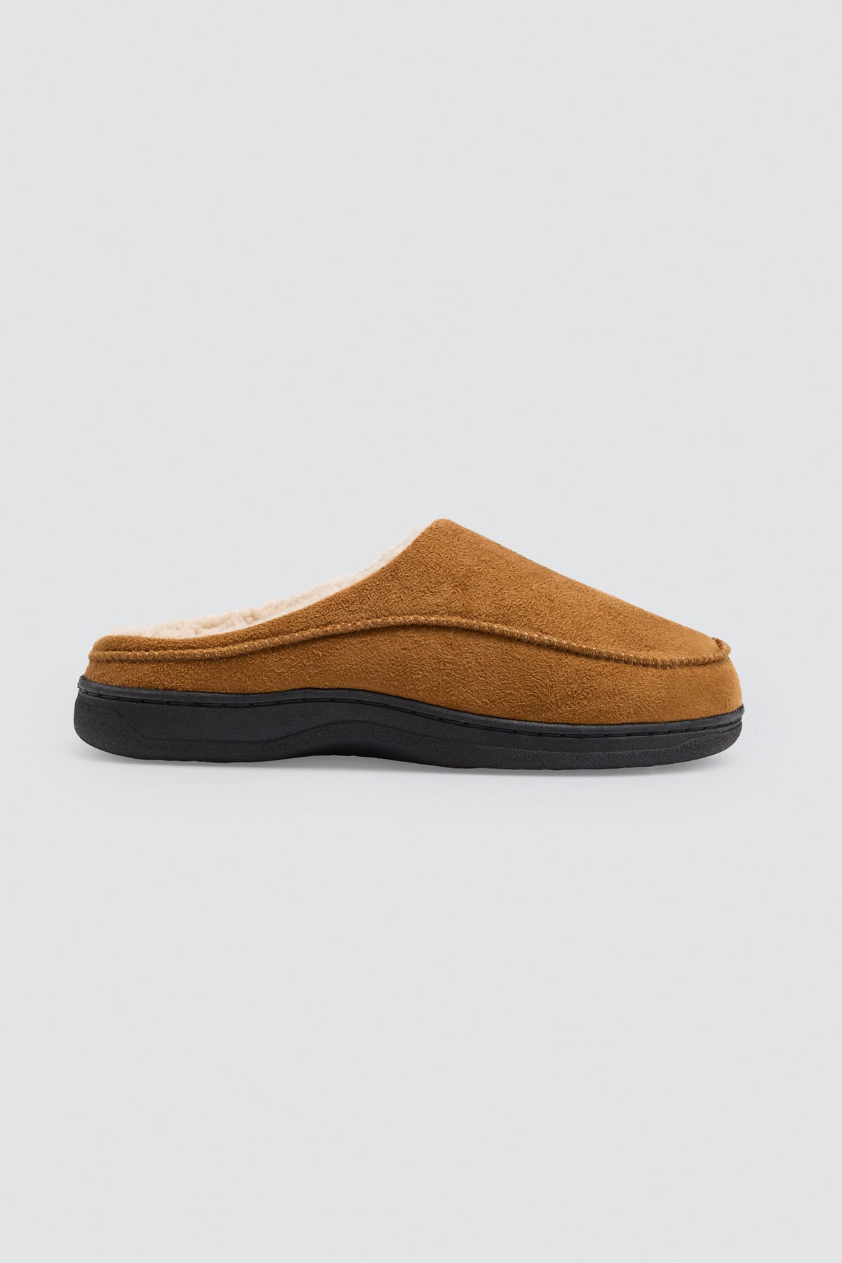 Zapatillas de casa efecto ante interior pelo camel