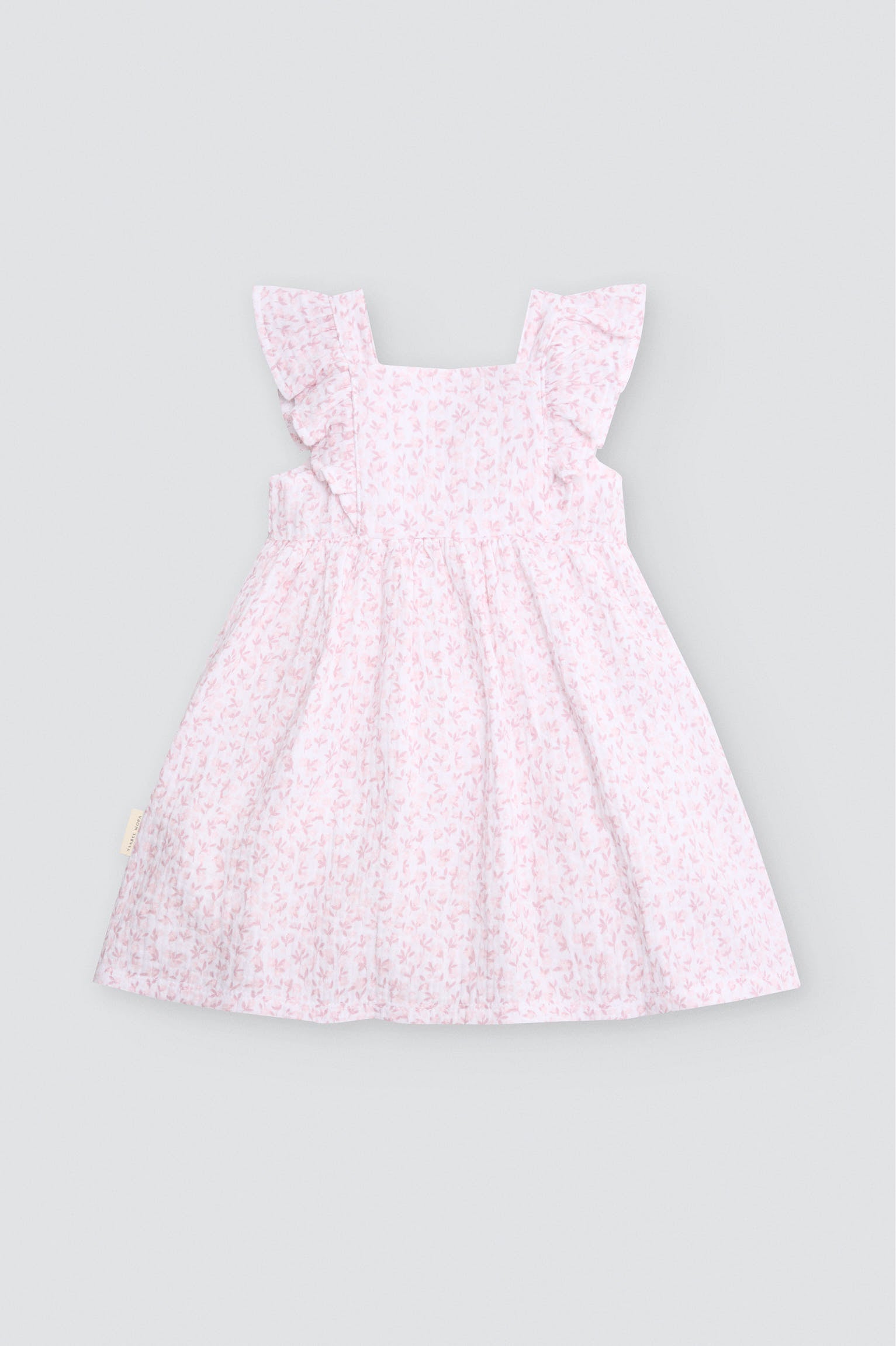 Vestido bebé sin mangas estampado floral - Ysabel Mora