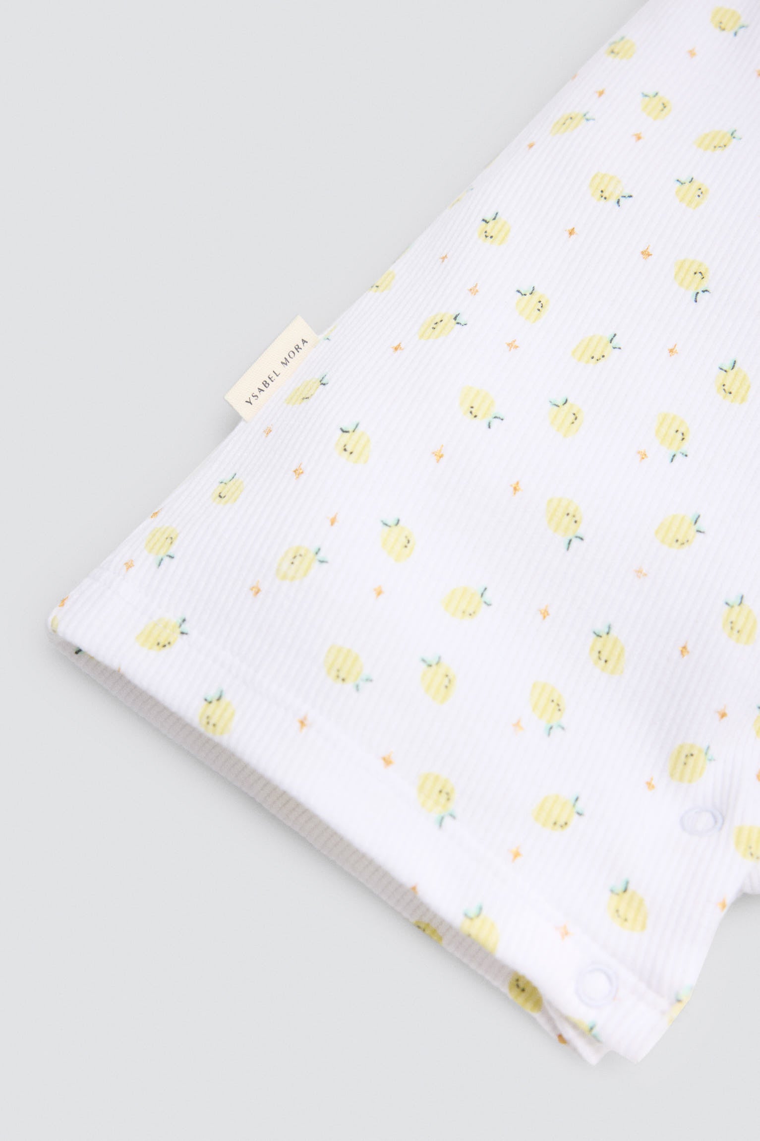 Peto bebé sin mangas estampado limones - Ysabel Mora