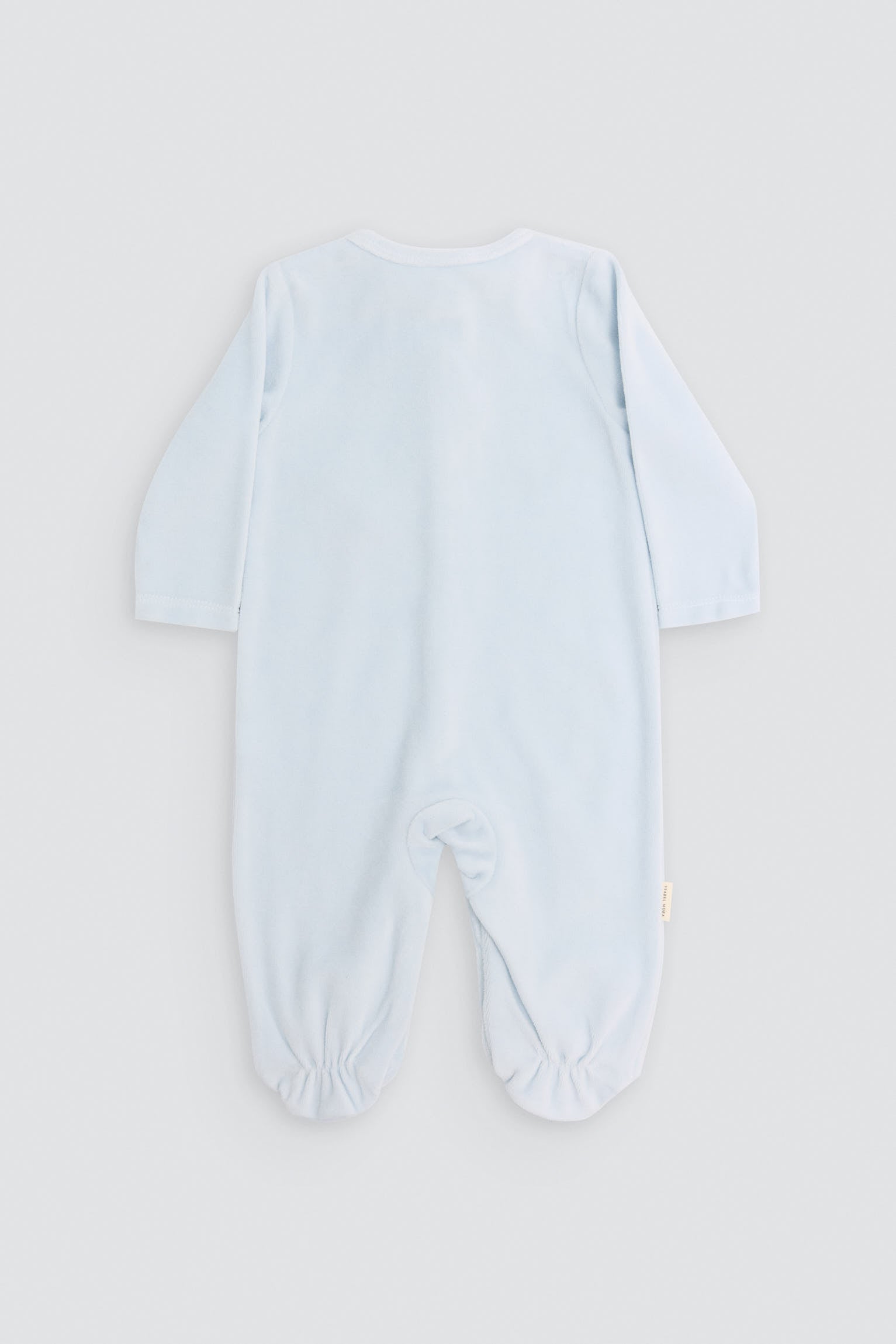 Pelele bebé terciopelo estampado zorros - Ysabel Mora
