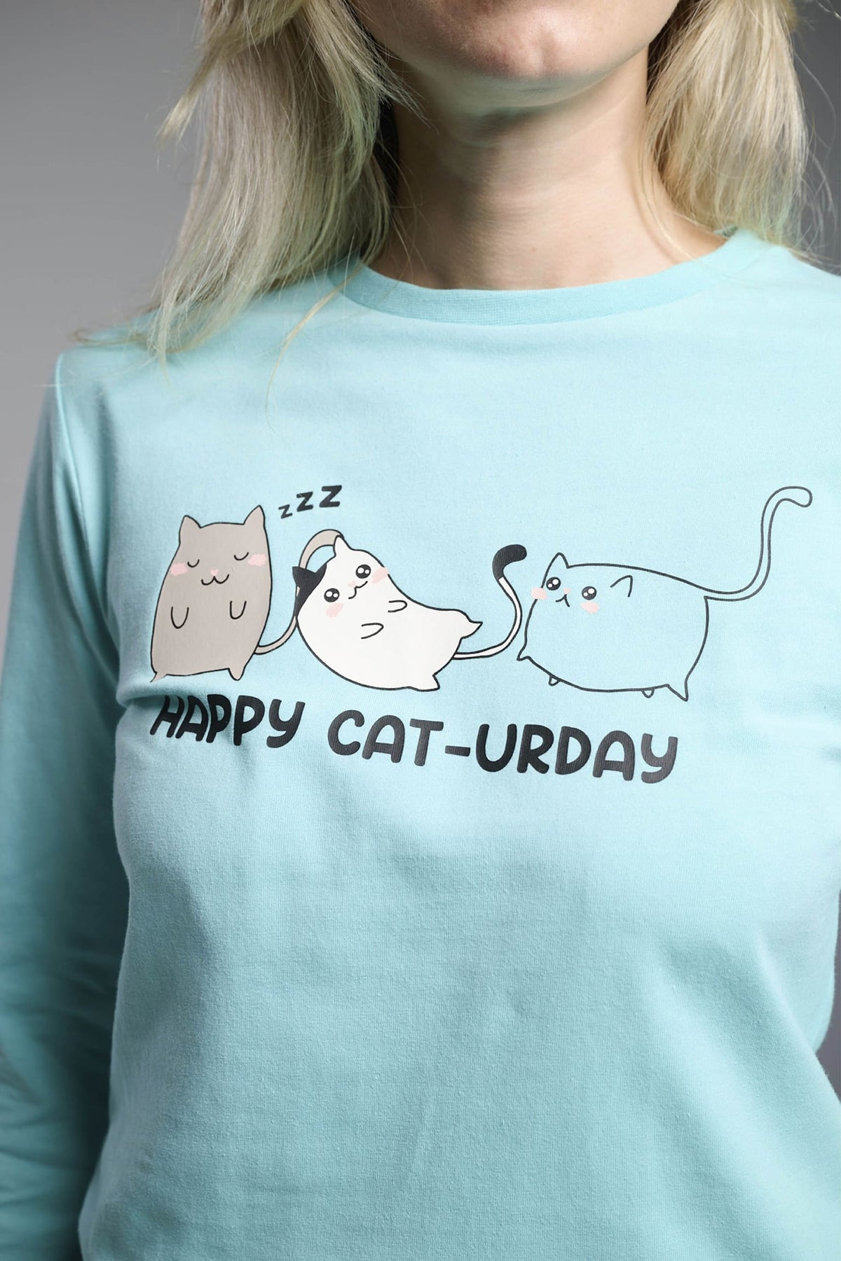 26229-pijama-largo-algodon-mujer-estampado-gatos-azul