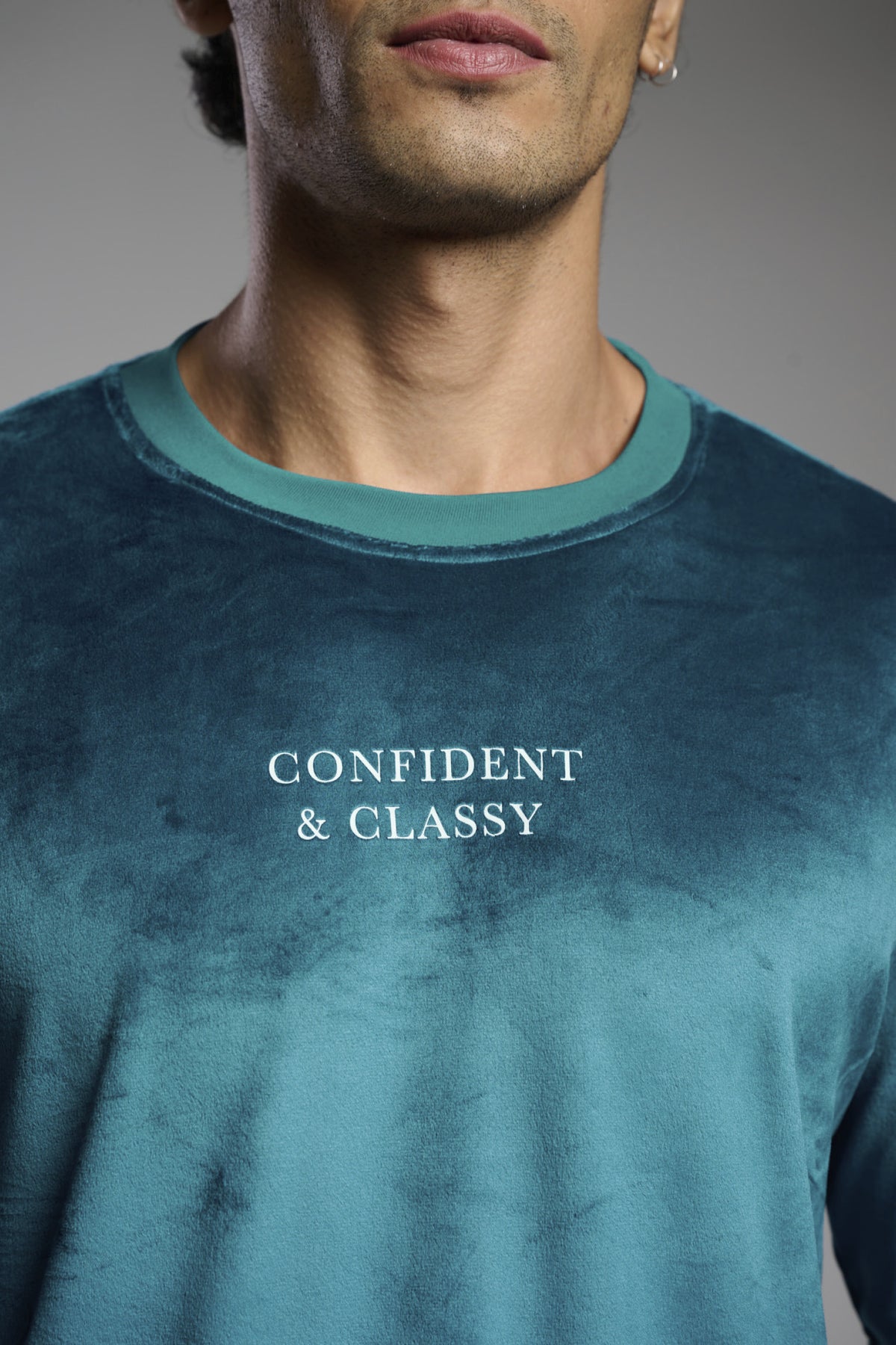 Pijama largo hombre terciopelo estampado cuadros Confident & Classy