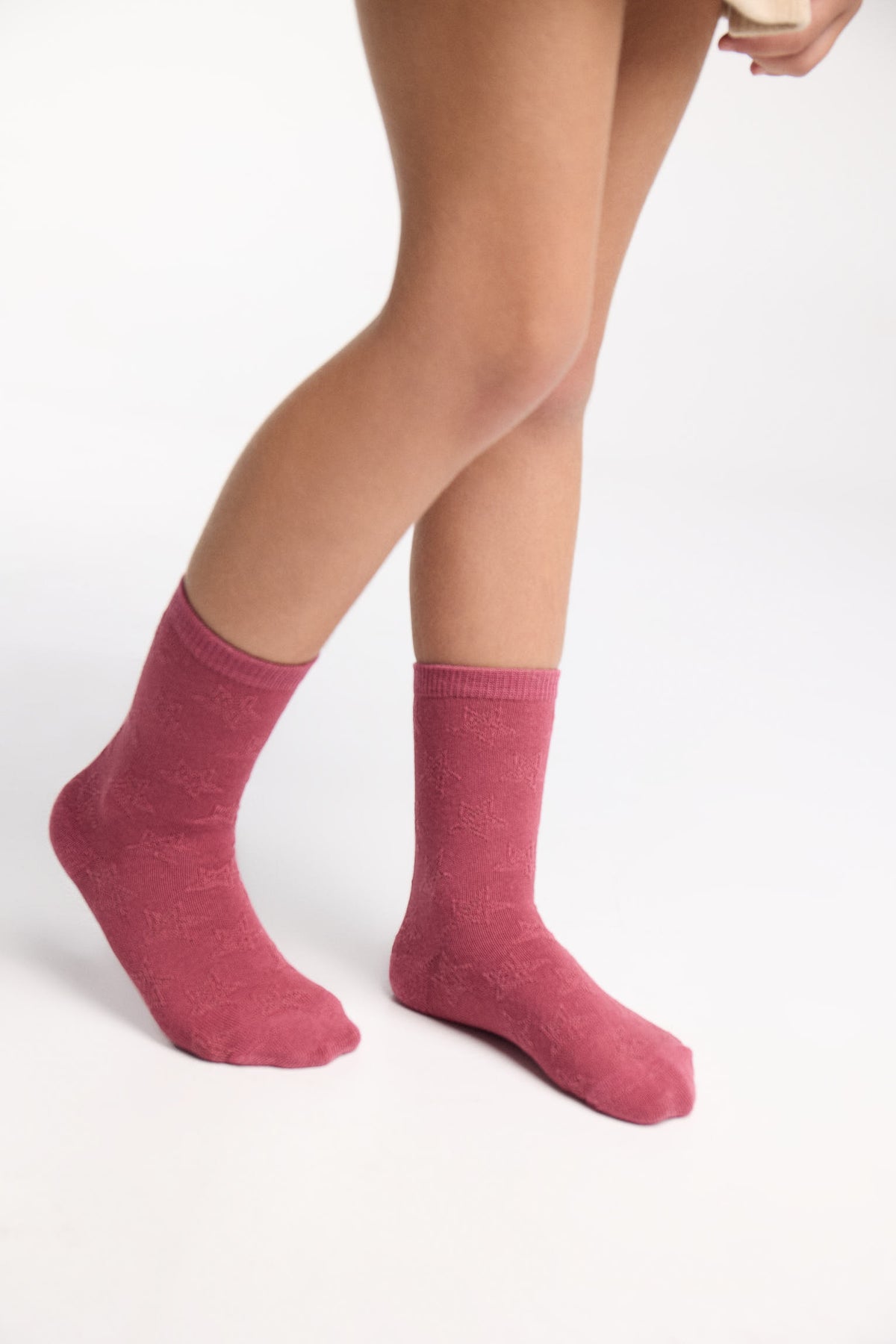 Pack 4 calcetines niña puño antipresión estampados variados