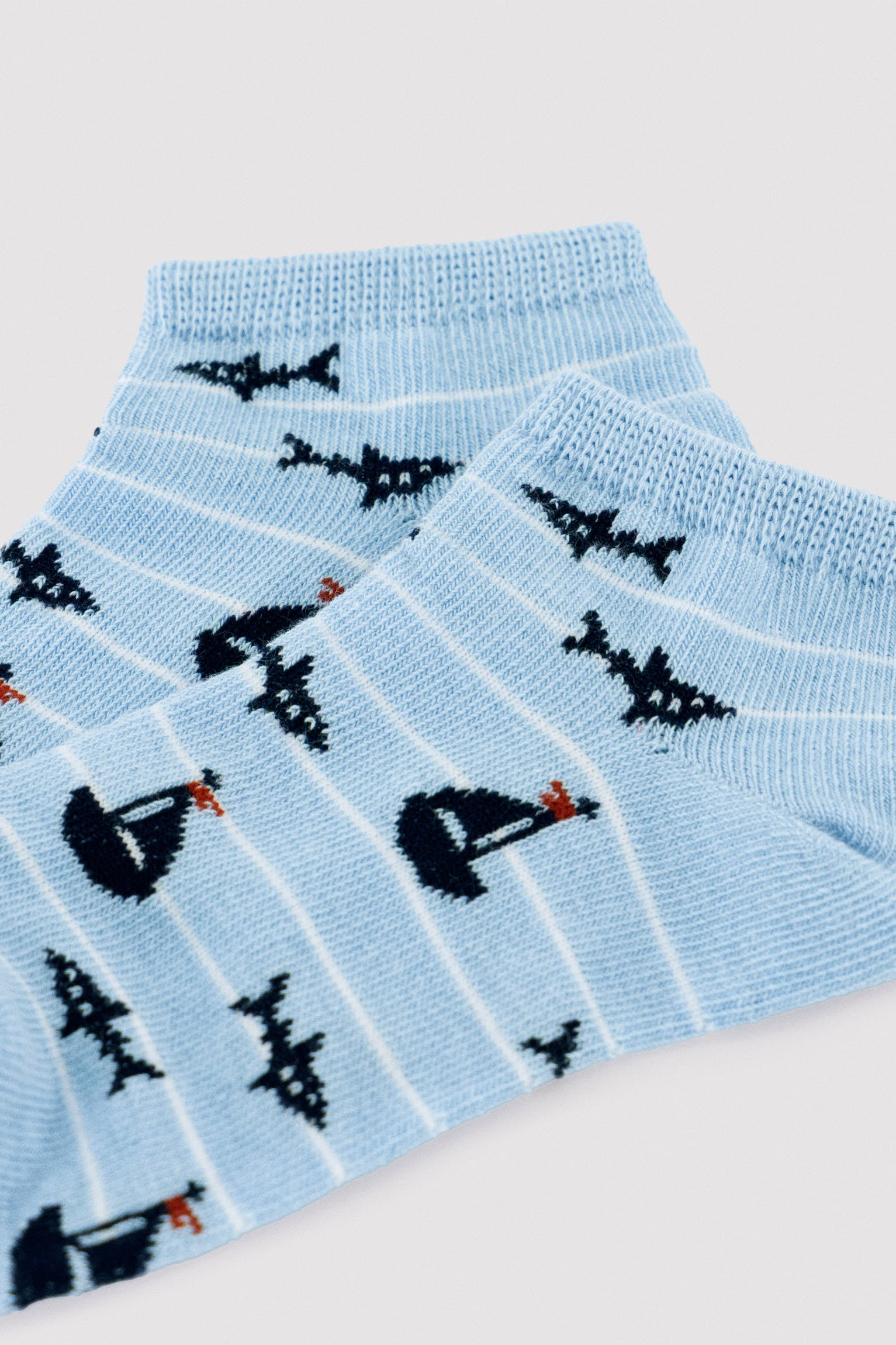 Pack 3 calcetines tobilleros infantiles estampados Learn to sure - Ysabel Mora