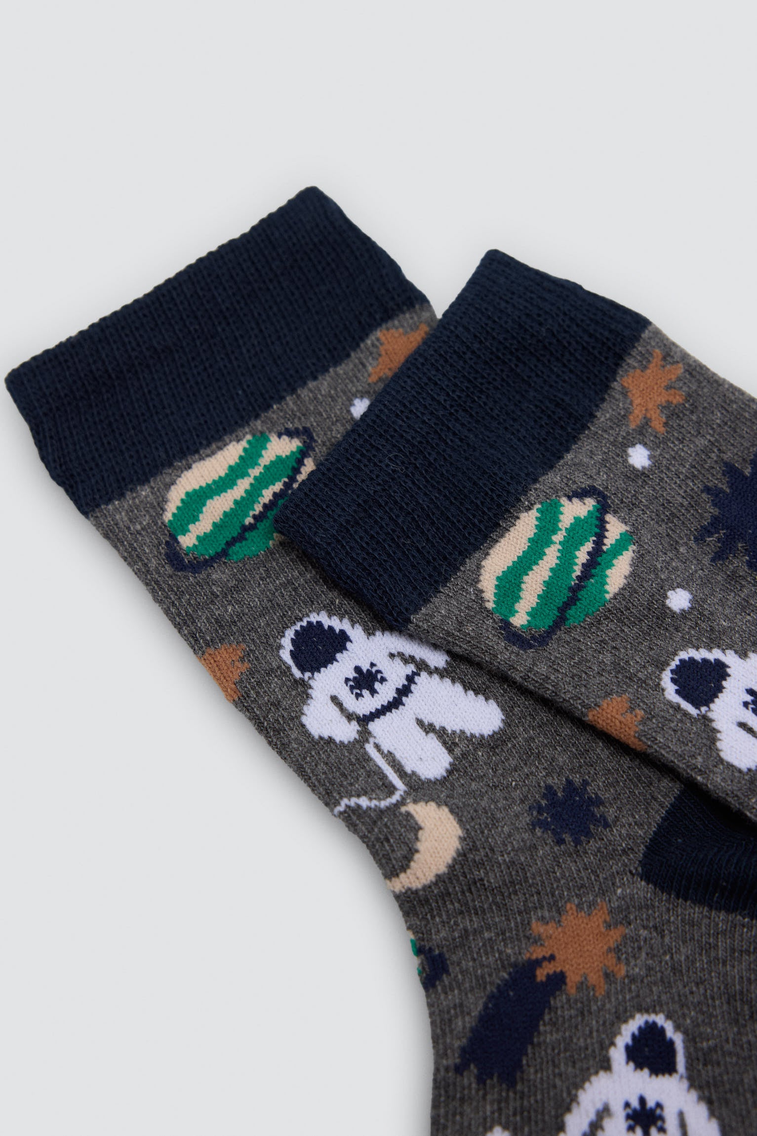 Pack 4 calcetines estampado astronautas