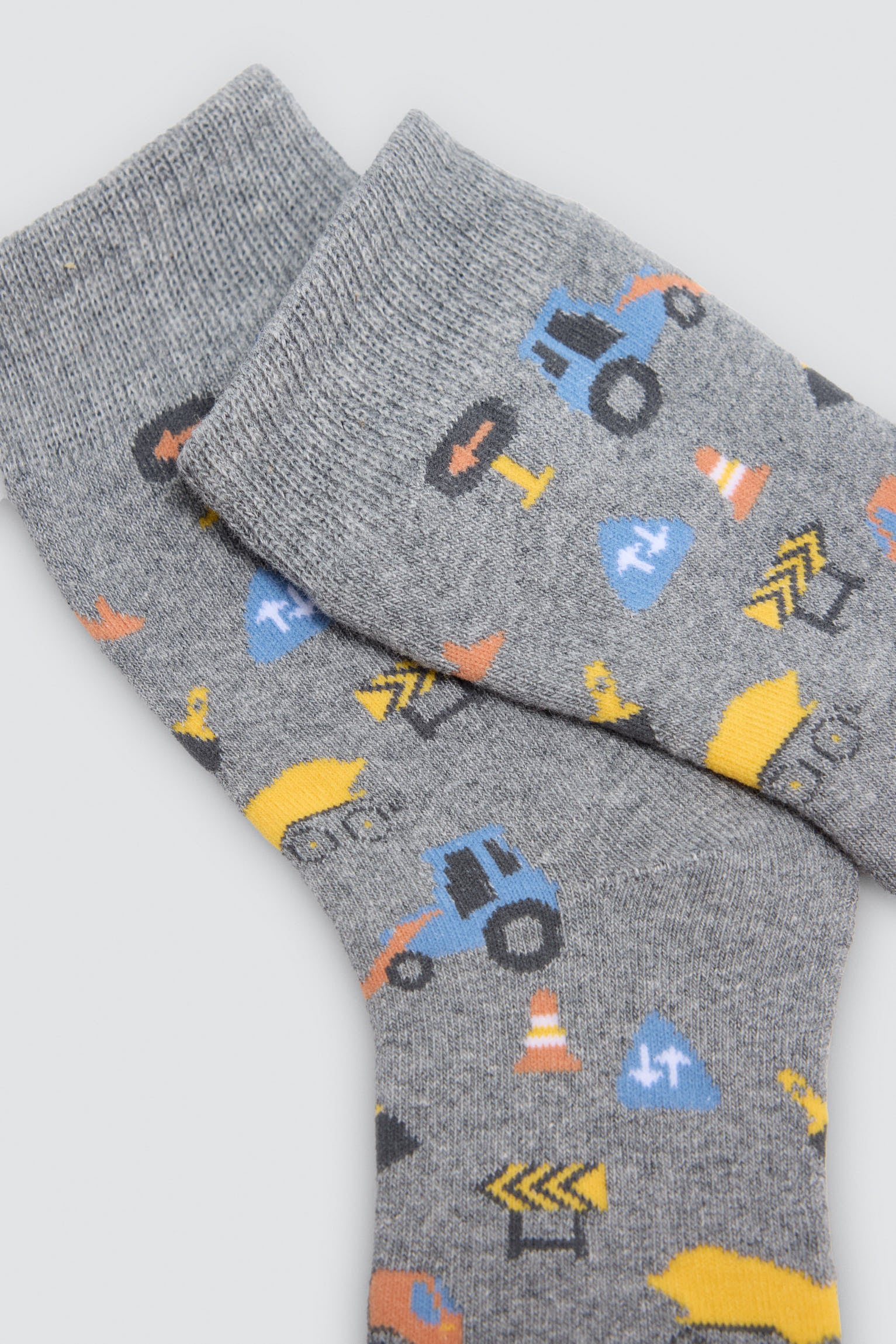 Pack 3 calcetines niño térmicos estampado herramientas y señales