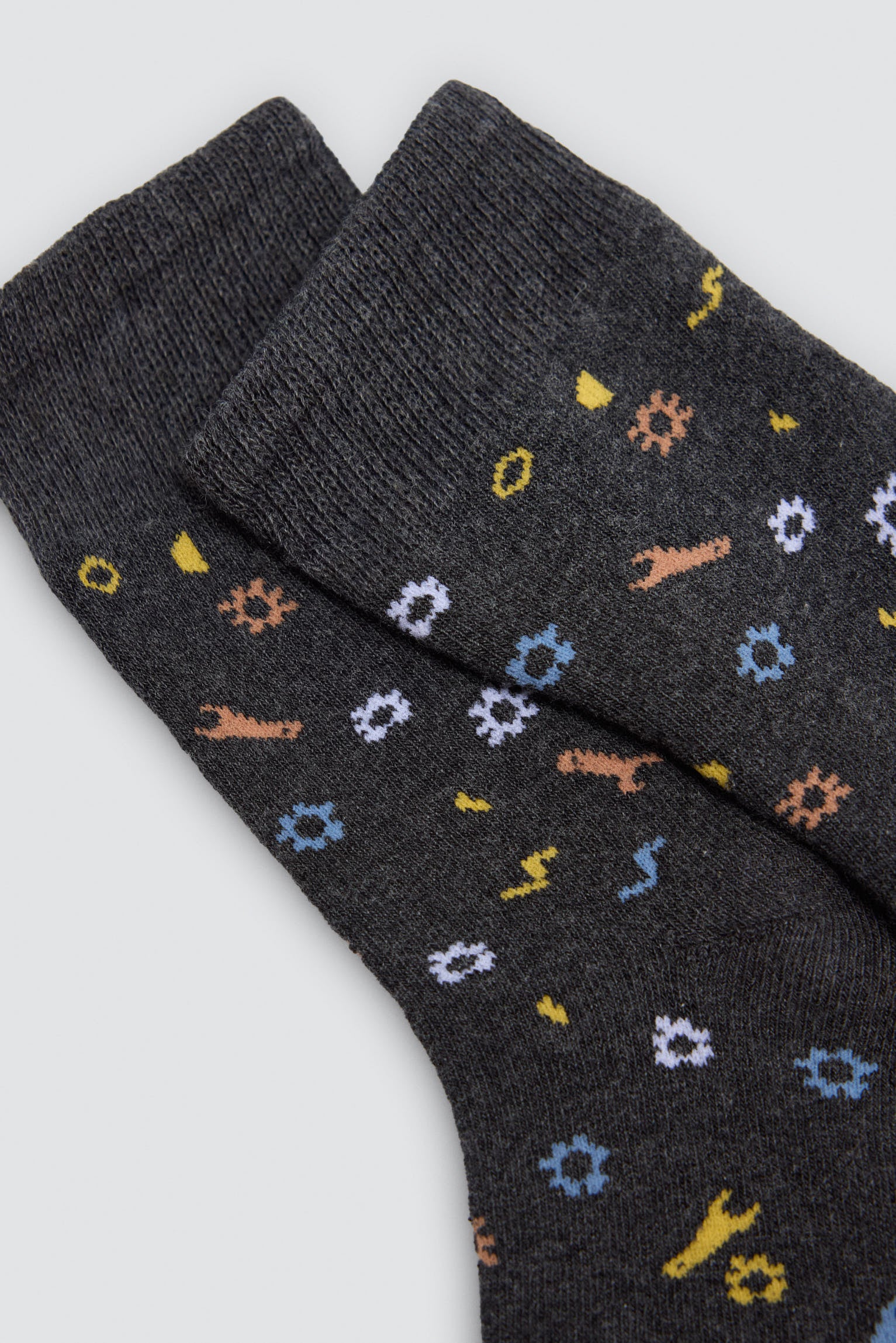 Pack 3 calcetines niño térmicos estampado herramientas y señales