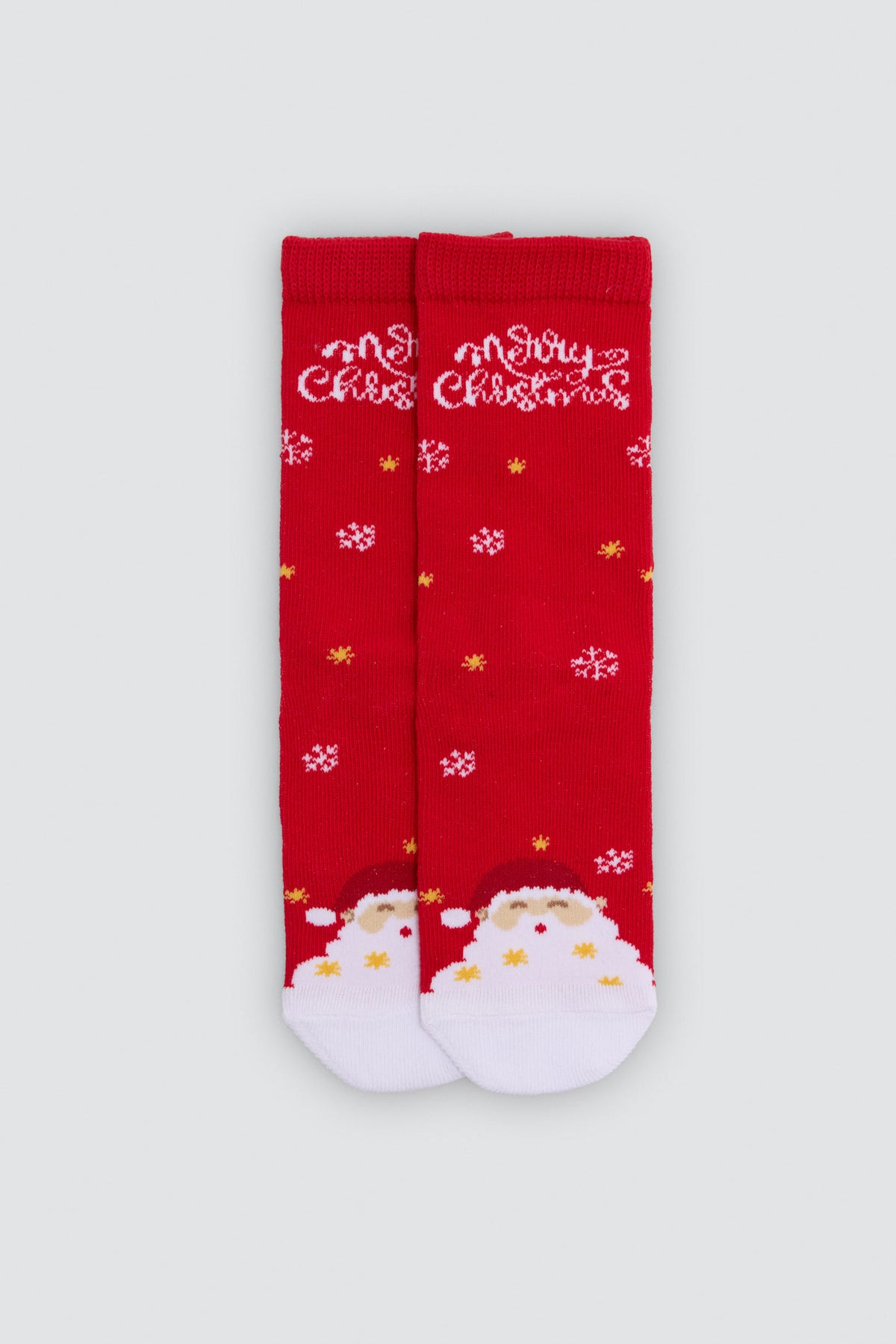 Pack 2 calcetines infantiles algodón navidad estampados