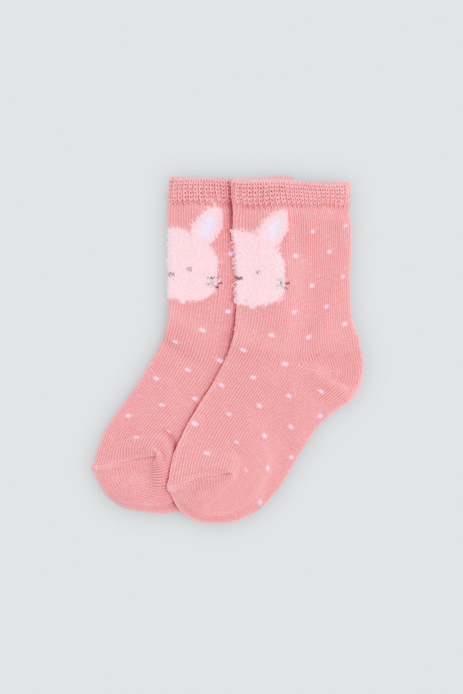 Pack 4 calcetines bebé estampados divertidos conejos