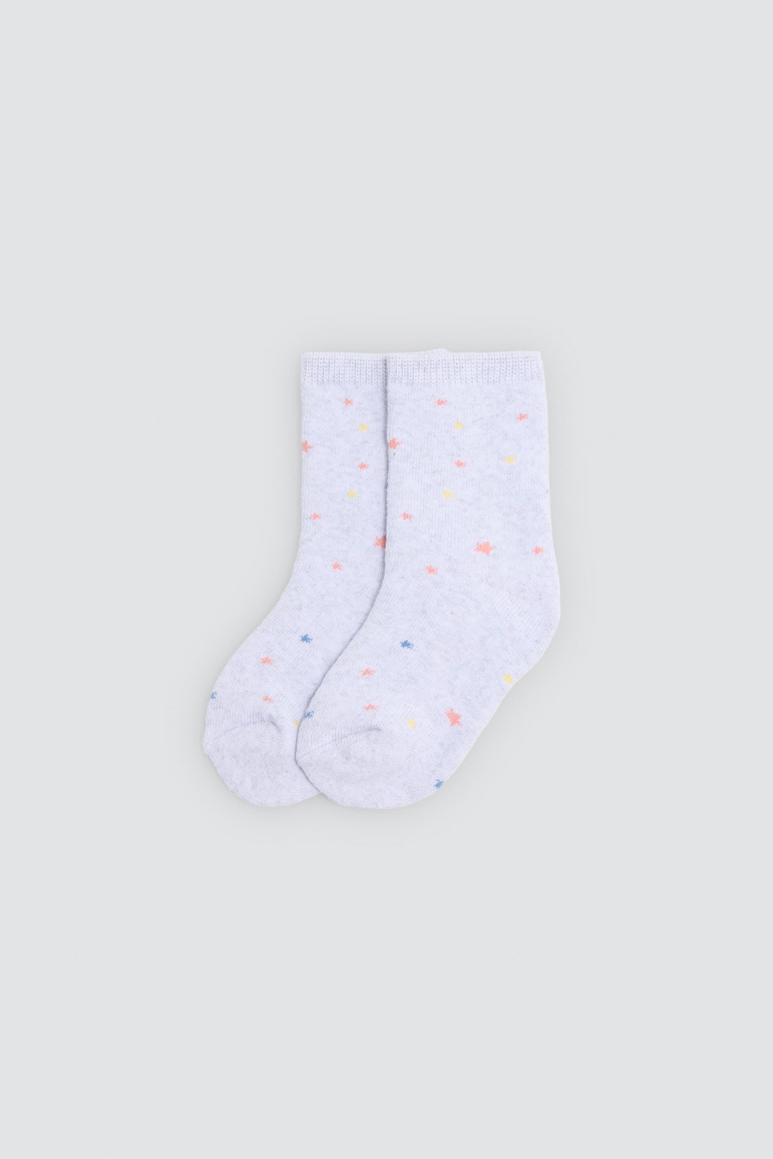 Pack 4 calcetines bebé térmicos estampado lunas y estrellas