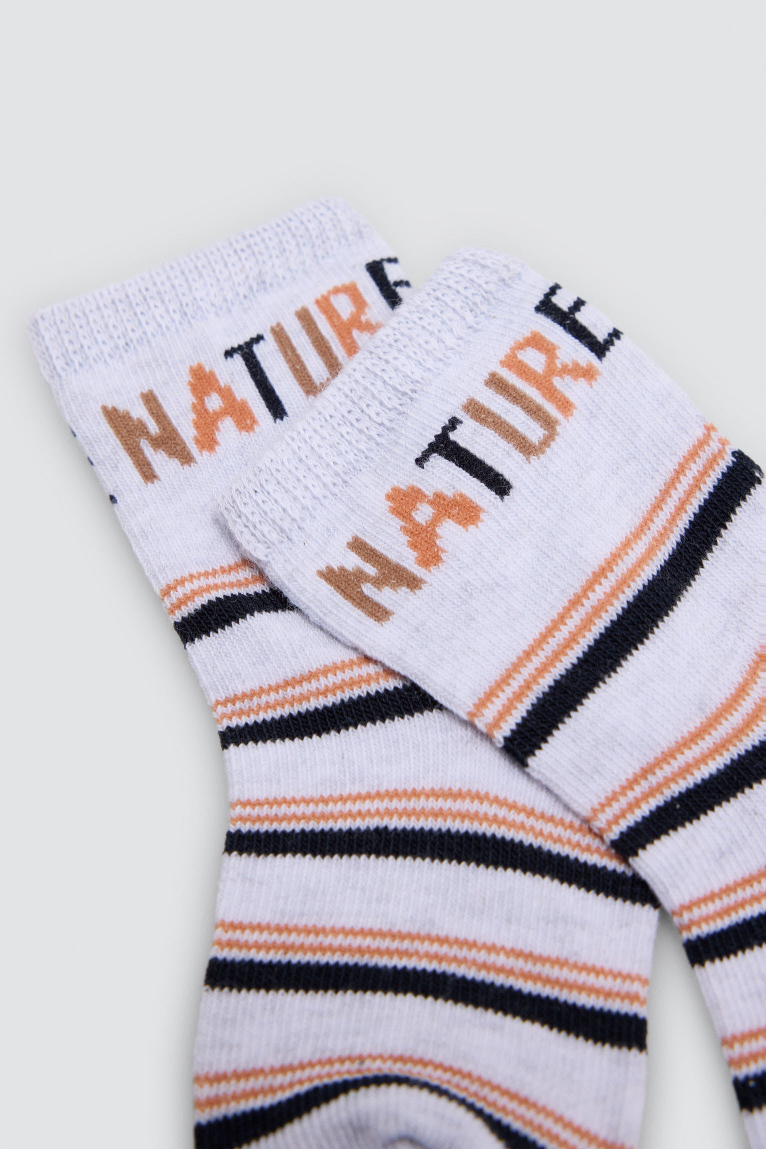 Pack 4 calcetines bebé estampado naturaleza