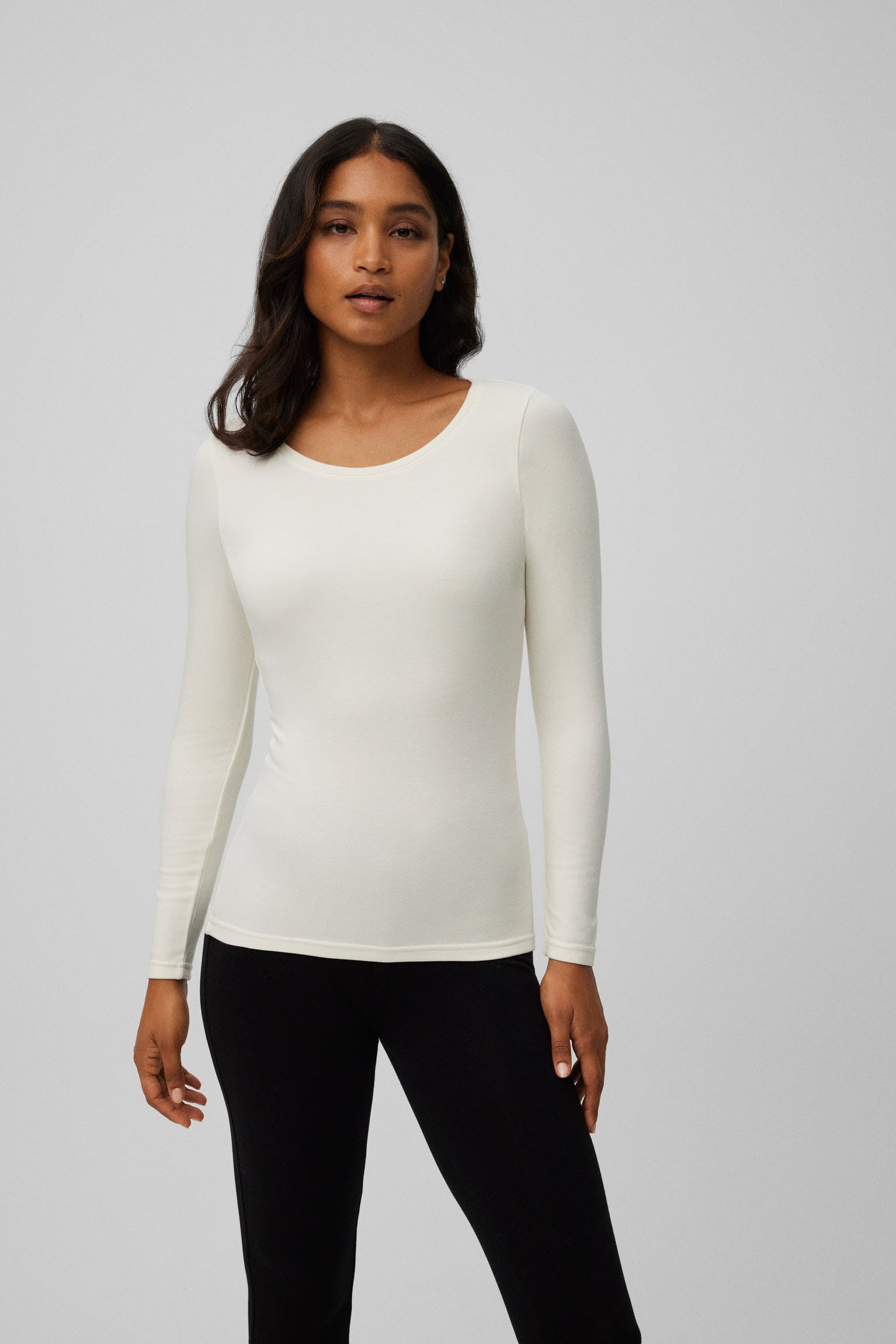 Camiseta Blanca Remera Cuello Redondo Remera Básica Cuello Redondo