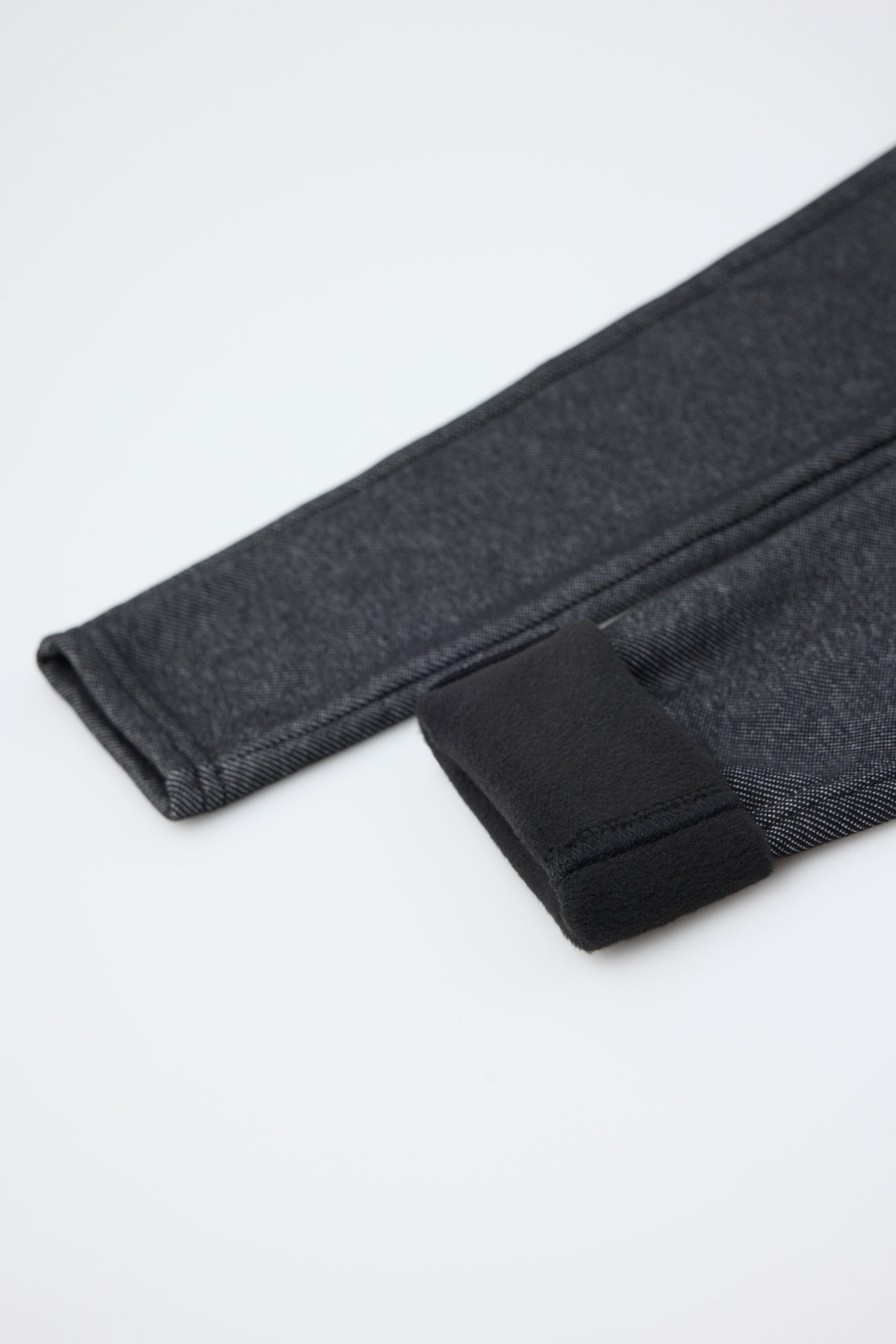 TÉRMICO Leggings afelpados efecto vaquero push-up negro