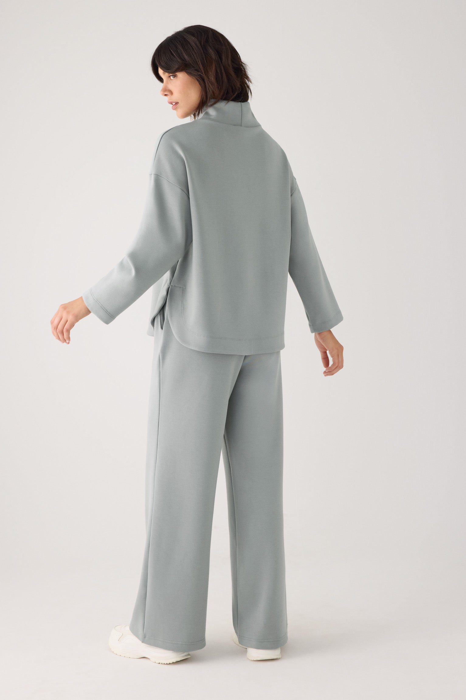 70743-laurel-green-pantalones-comodos-rectos-afelpados-tiro-alto-cintura-ajustable-azul