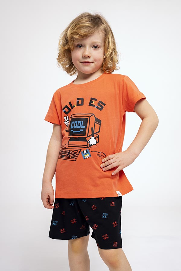 Pijama infantil corto algodón Old es Cool | MUYDEMI