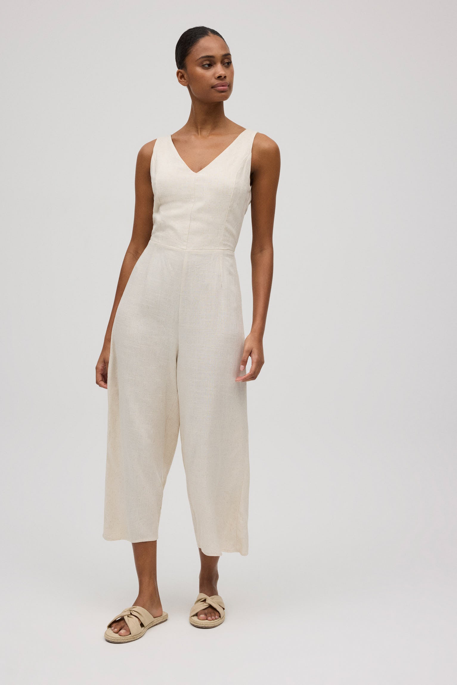 Ropa Mono Safari Mujer Mono Corto Funcional Estilo Safari Con Cinturón  Anudado