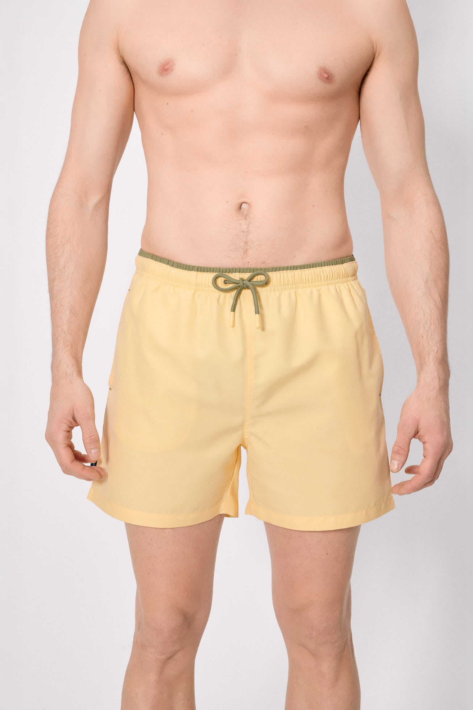 Bañador medio básico amarillo - Ysabel Mora