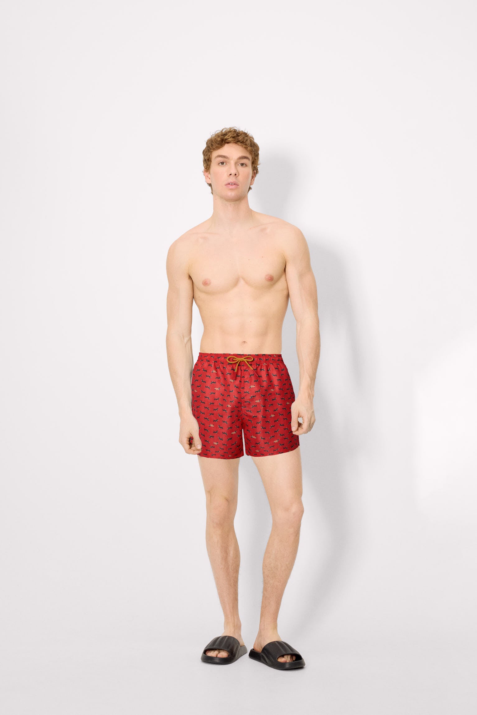 Chanclas hombre ligeras negro