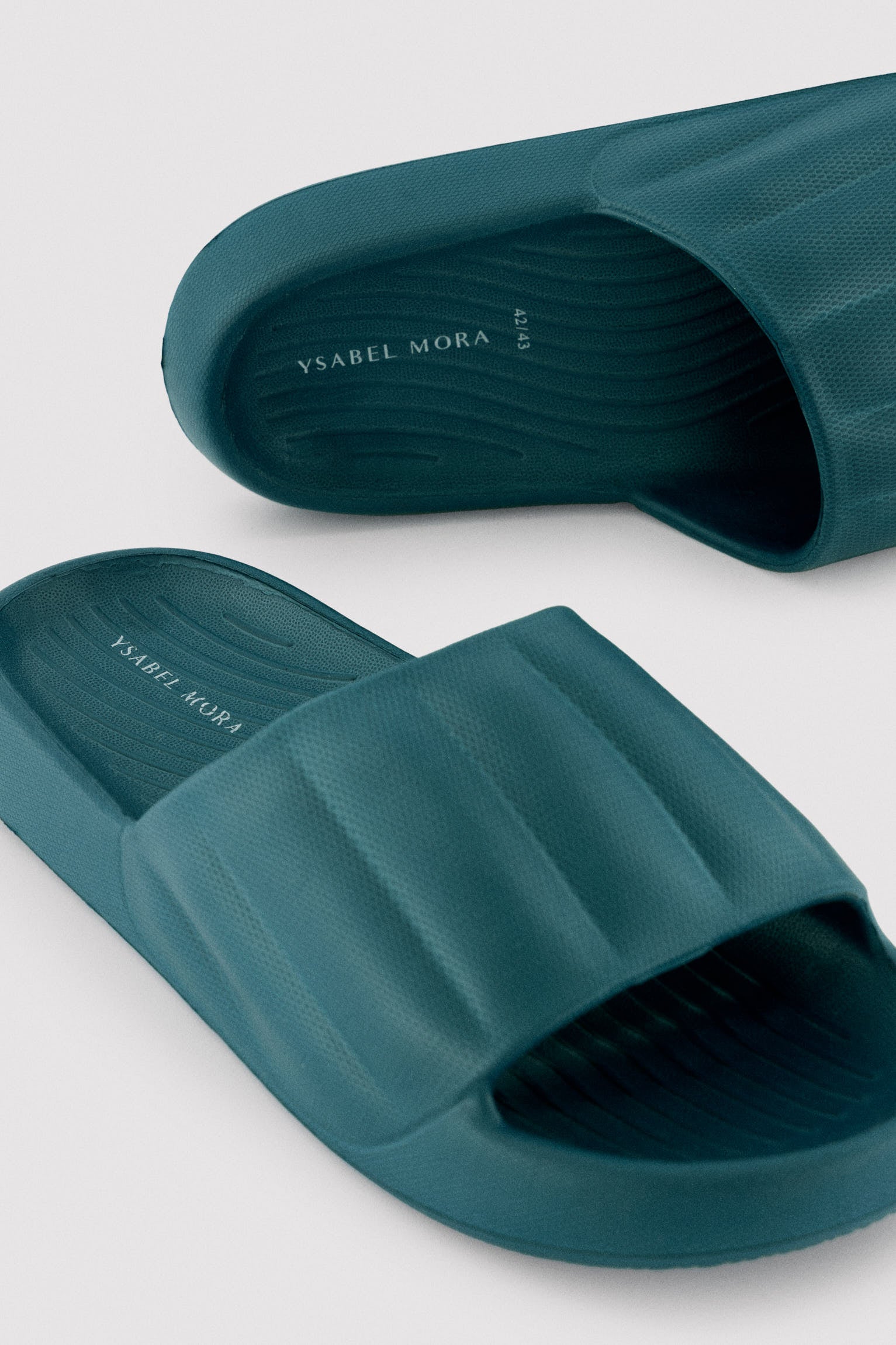 Chanclas hombre ligeras verde