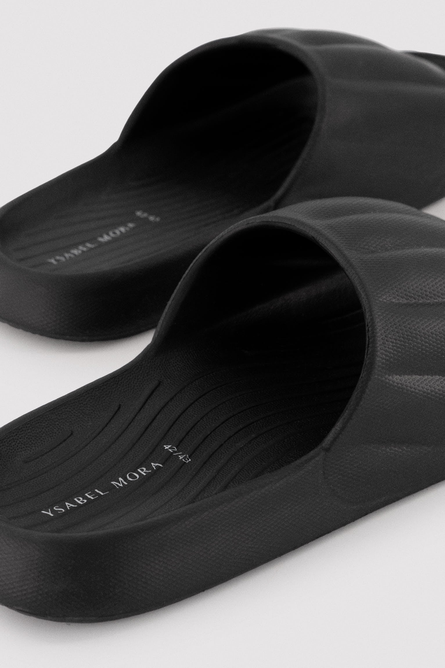 Chanclas hombre ligeras negro