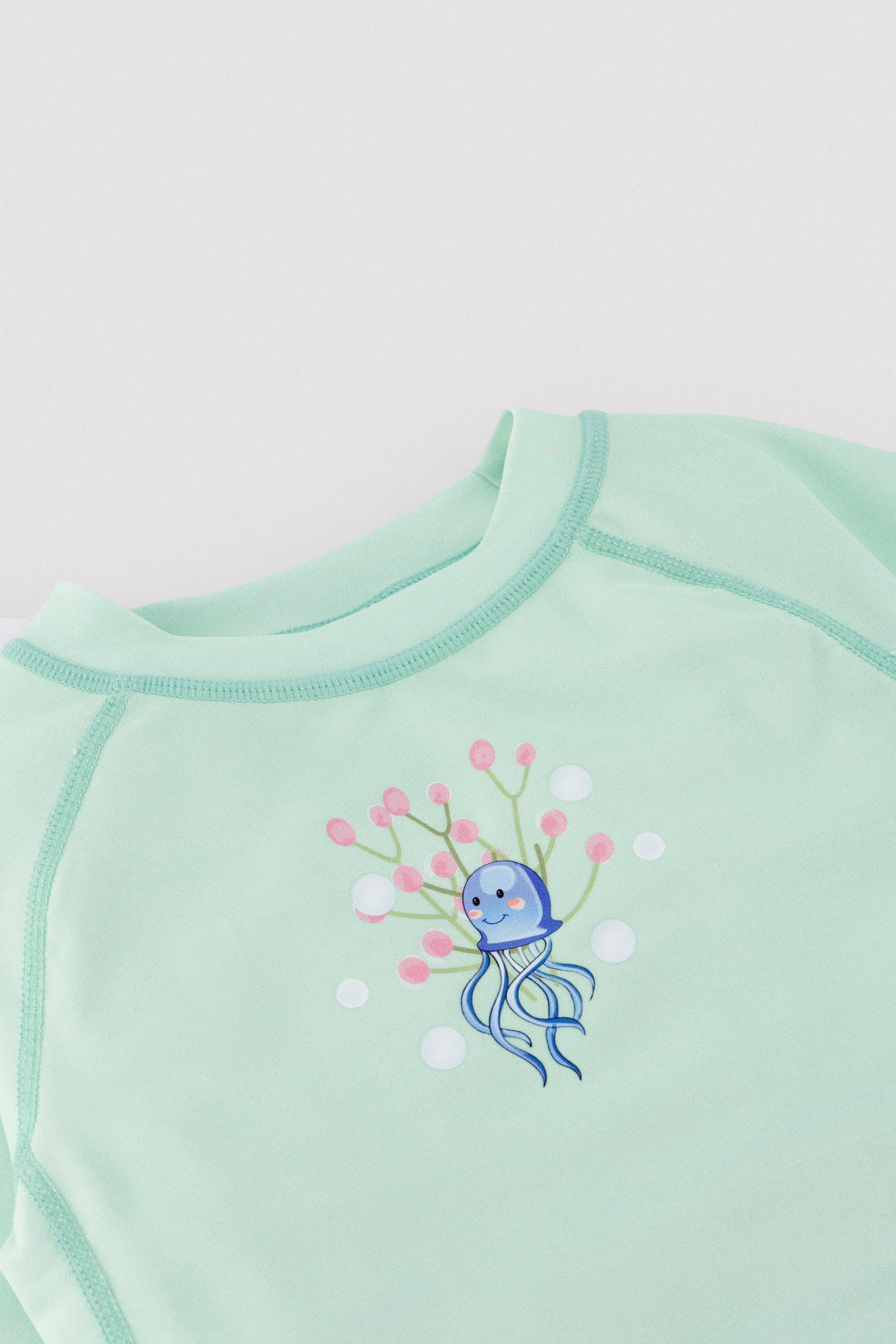 Camiseta de baño bebé dibujo pulpo