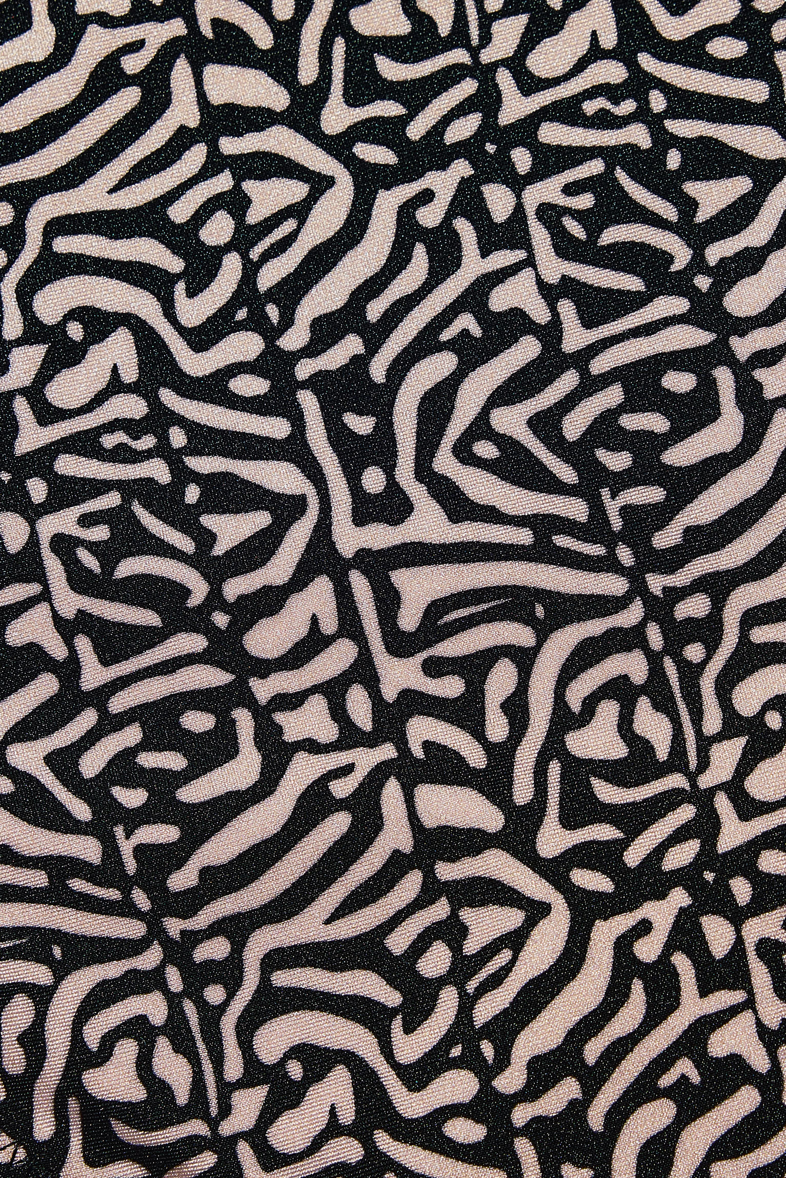 Top tankini reductor estampado con brillo copa C