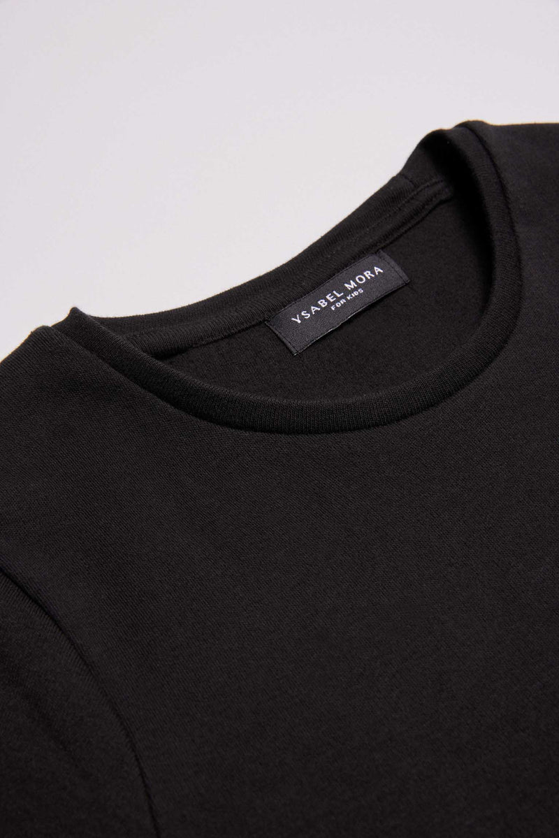 18300 1 camiseta interior manga corta - Negro