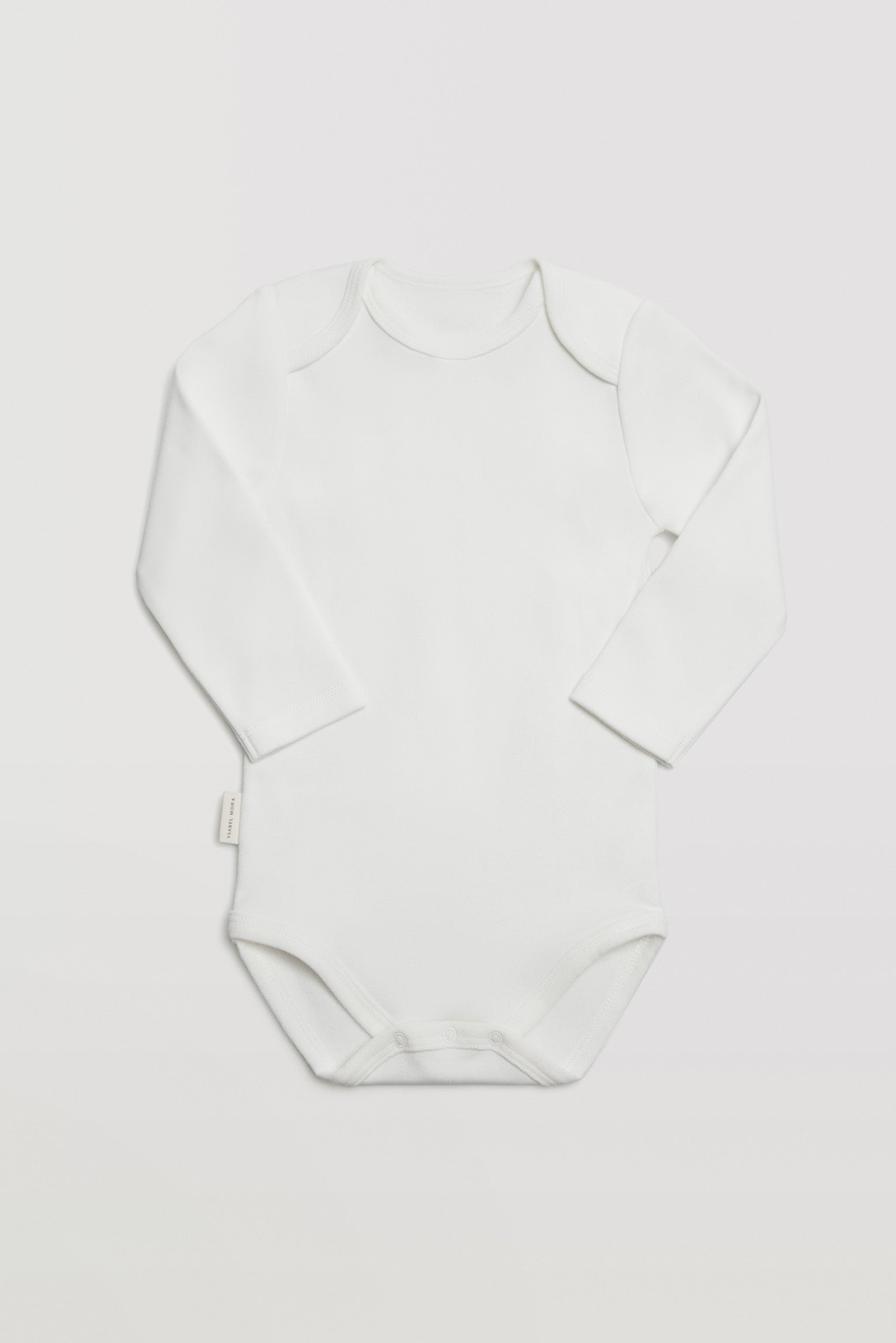 Body blanco de manga larga de bebé 5421401000
