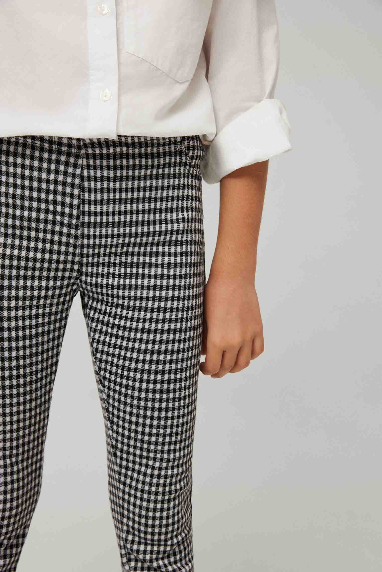 33234-2-leggings-cuadros-niña-ysabel-mora - Multicolor