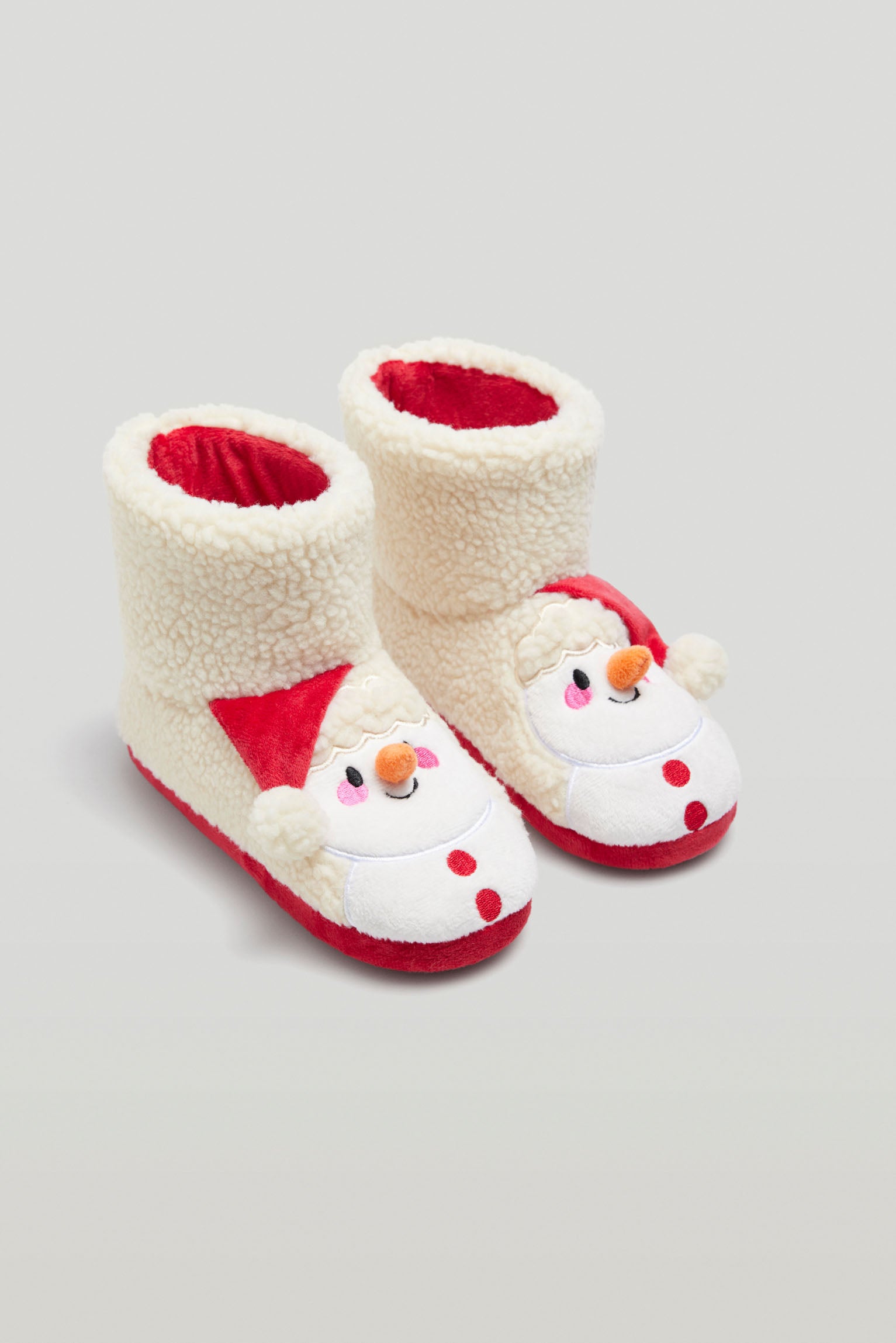 Botas de casa infantiles Navidad - Ysabel Mora