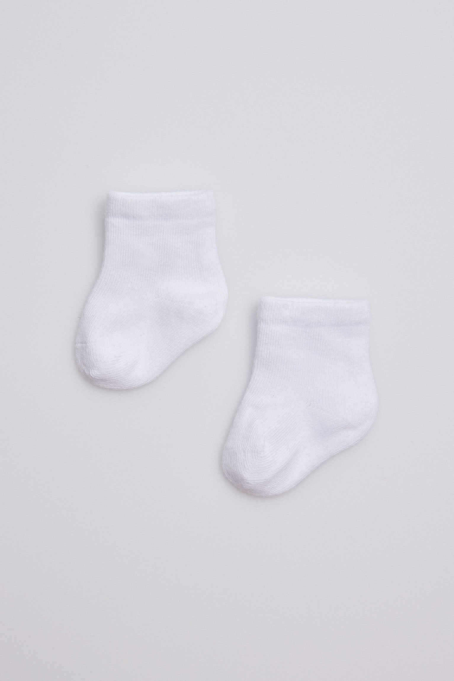 Calcetines básicos recién nacido blanco
