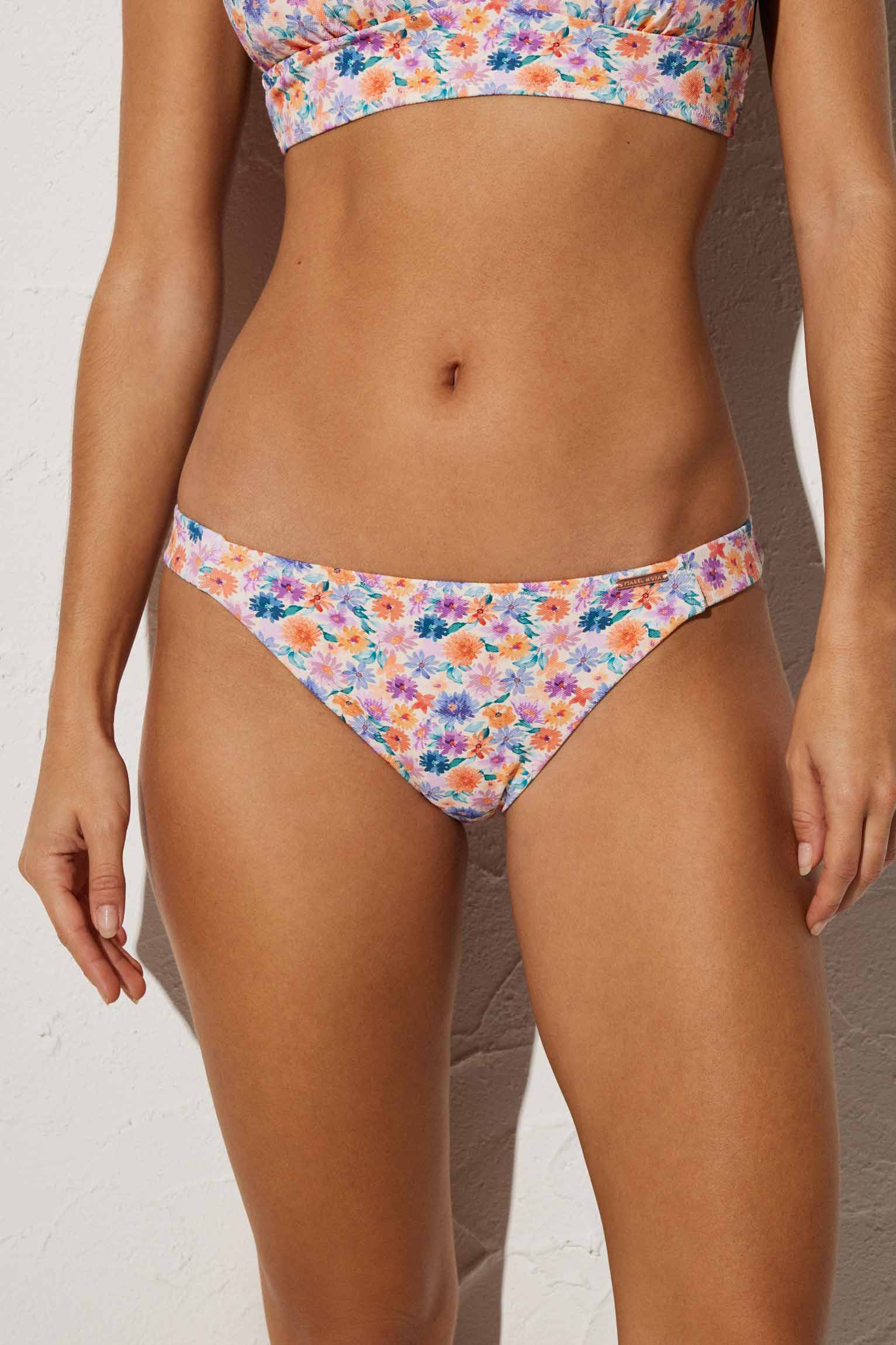 Braga bikini estampado floral