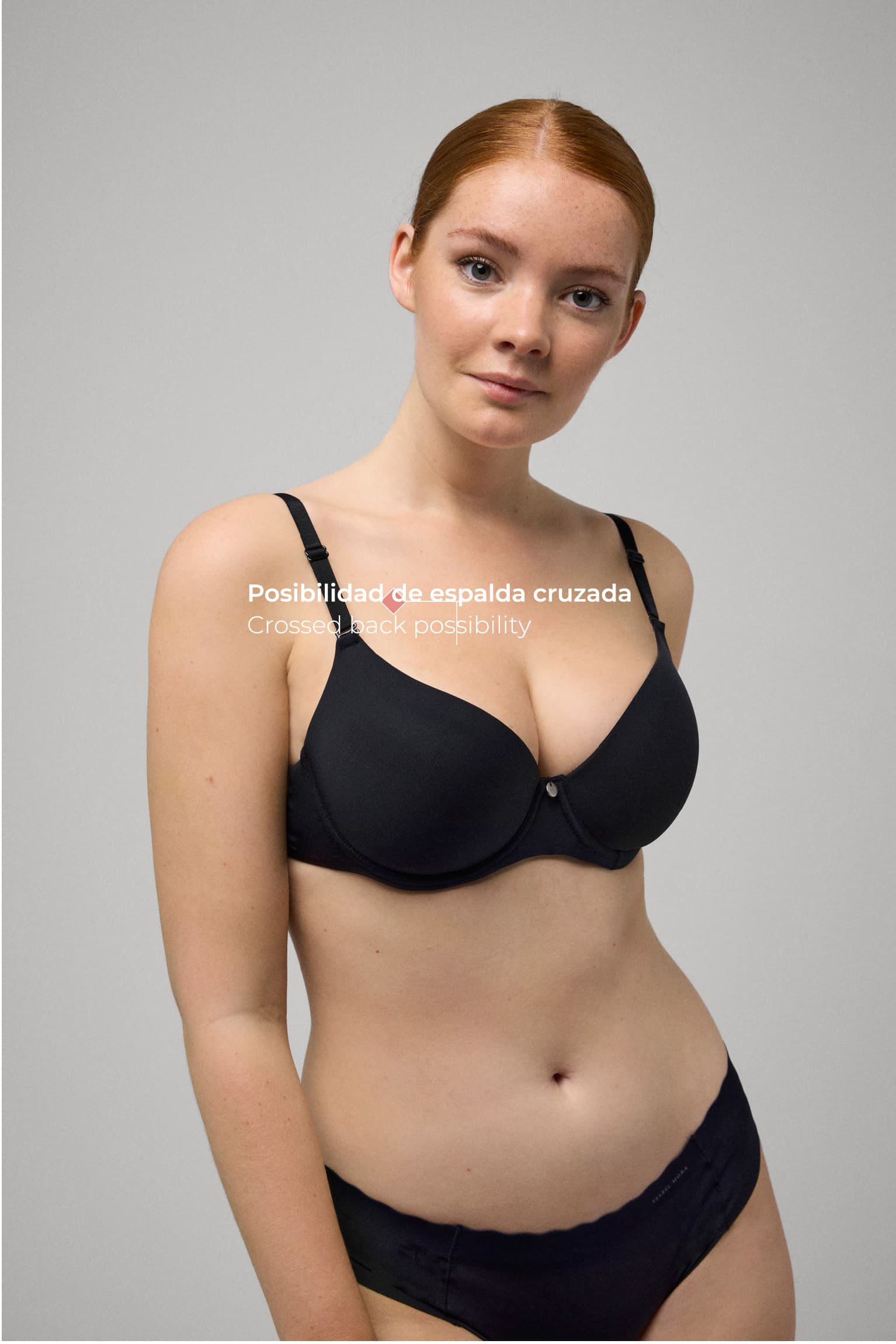 Sujetador adapt talla ajustable negro
