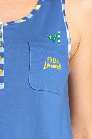 Camisón tirantes algodón Lemonade | MUYDEMI - Ysabel Mora