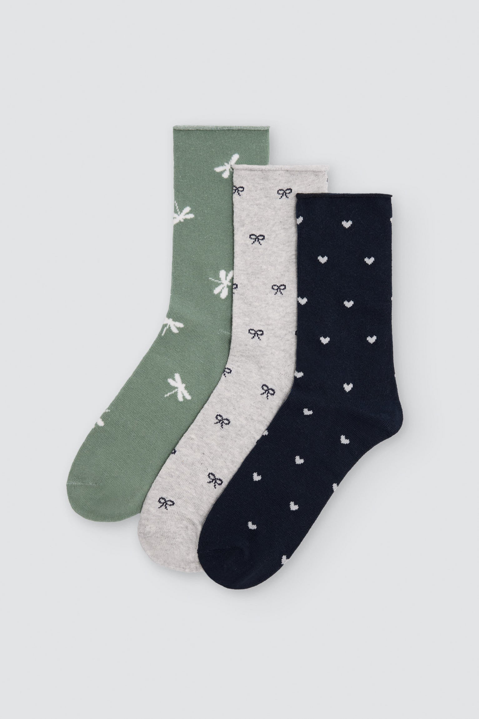 12109-pack-de-3-calcetines-mujer-sin-puno-estampados-fantasia
