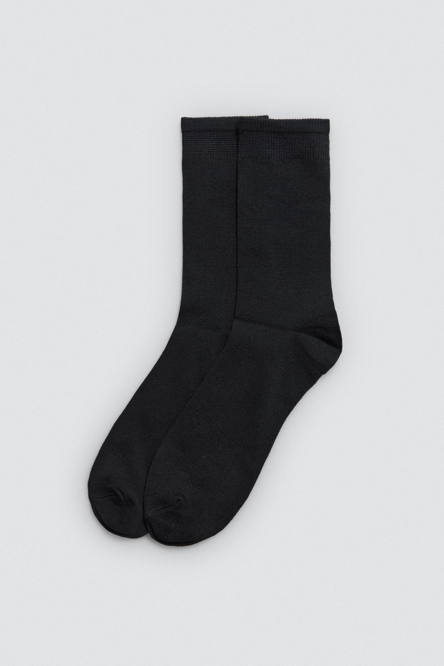 Pack of 3 warm black bamboo socks