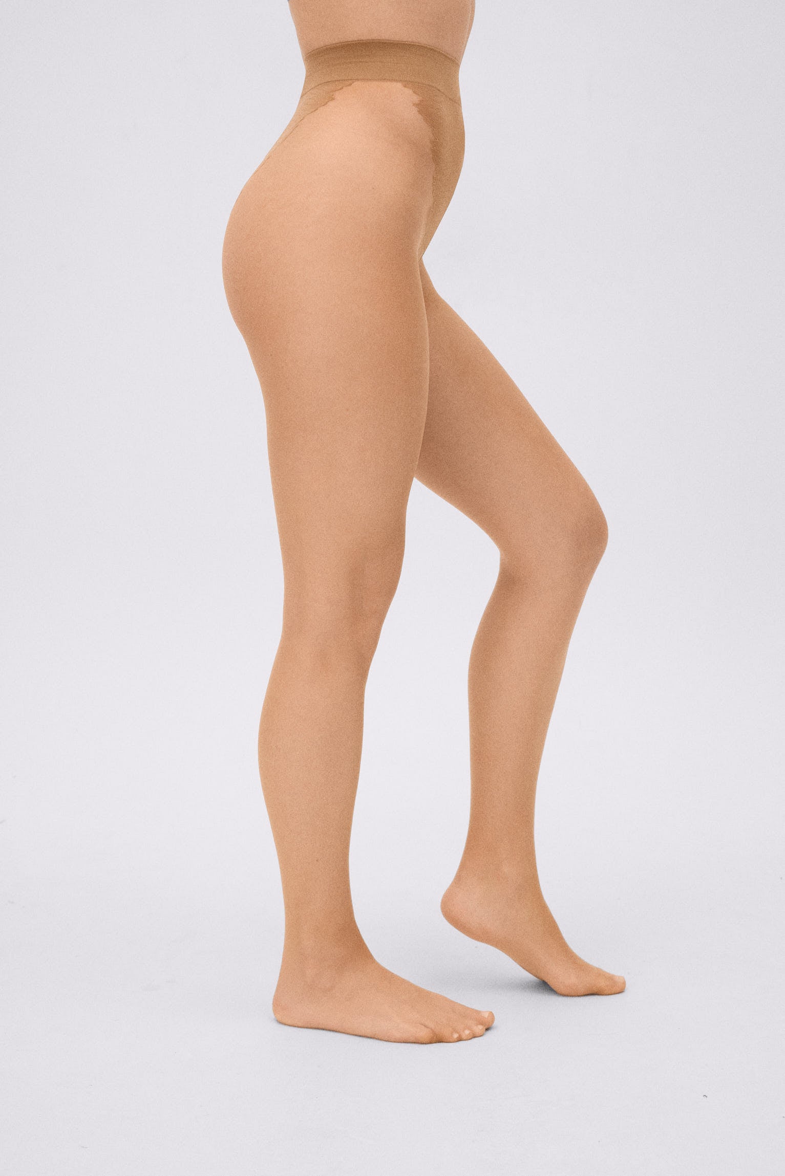 Panty irrompible 10 denier marrón