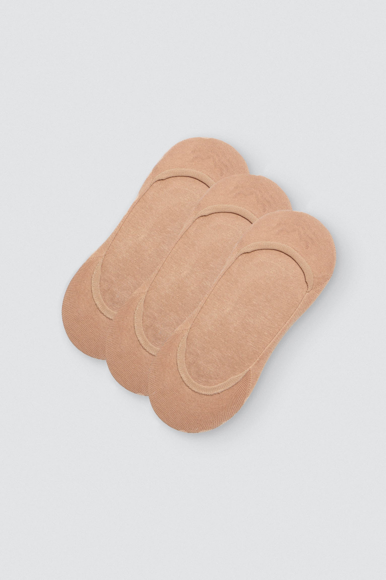 Pack 3 pinkies  sin costuras beige