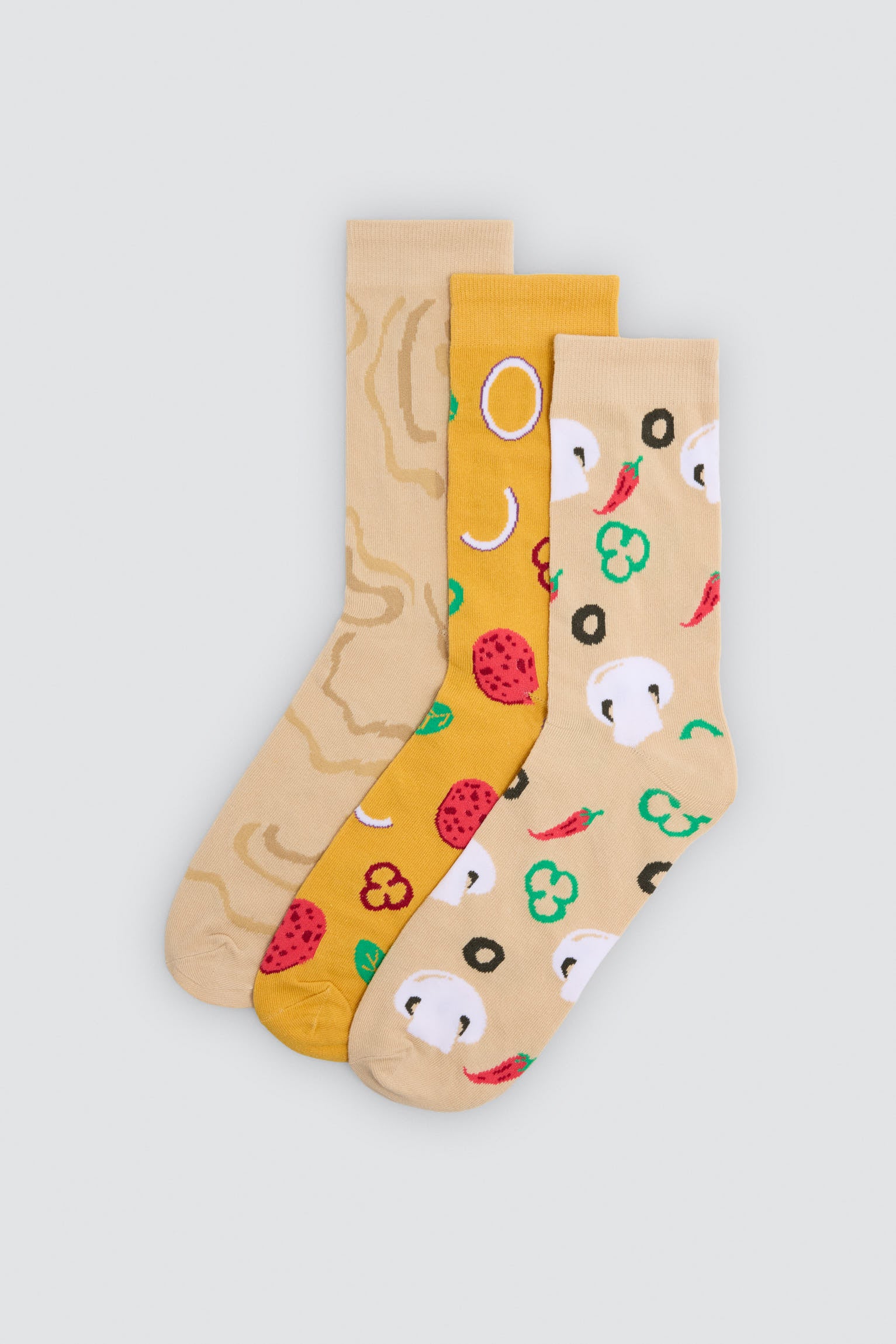 Pack regalo calcetines pizza