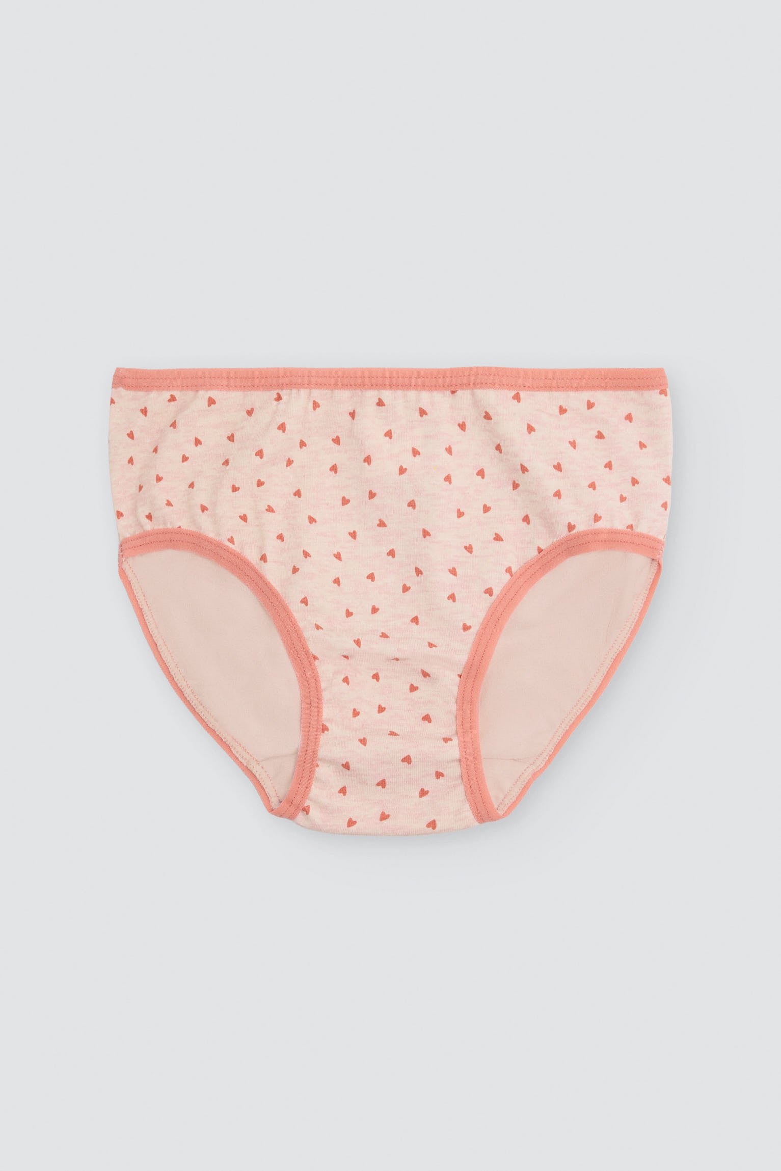 Pack de 2 braguitas de niña algodón estampado corazones y conejo - Ysabel Mora