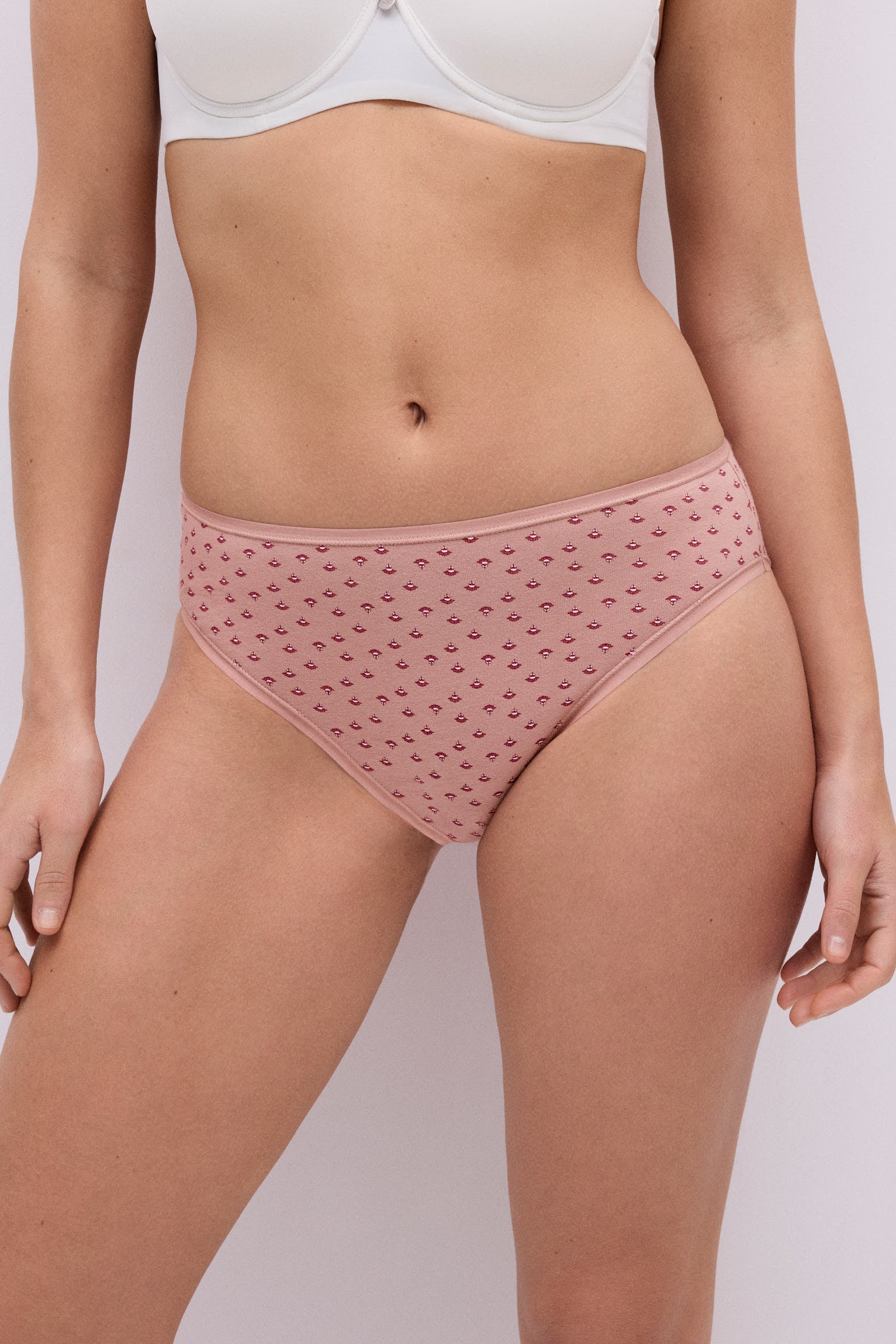 Pack 6 bragas midi algodón estampadas veraniegas