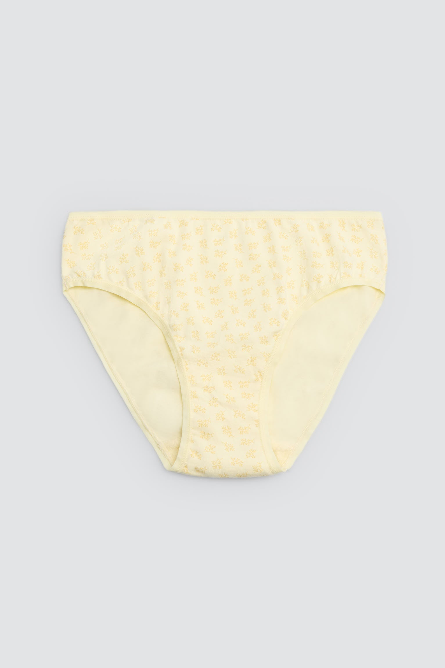 Pack de 6 bragas midi lisas y estampadas