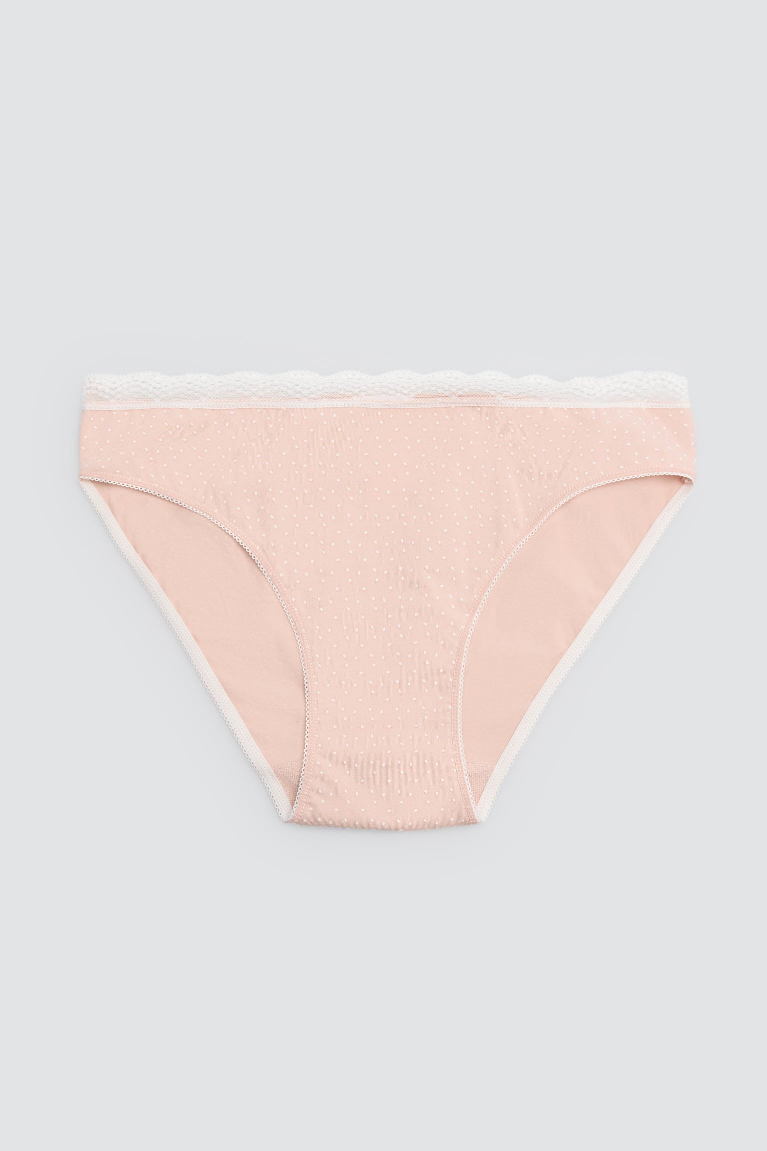 Pack de 2 bragas midi estampadas pastel tonos salmón - Ysabel Mora