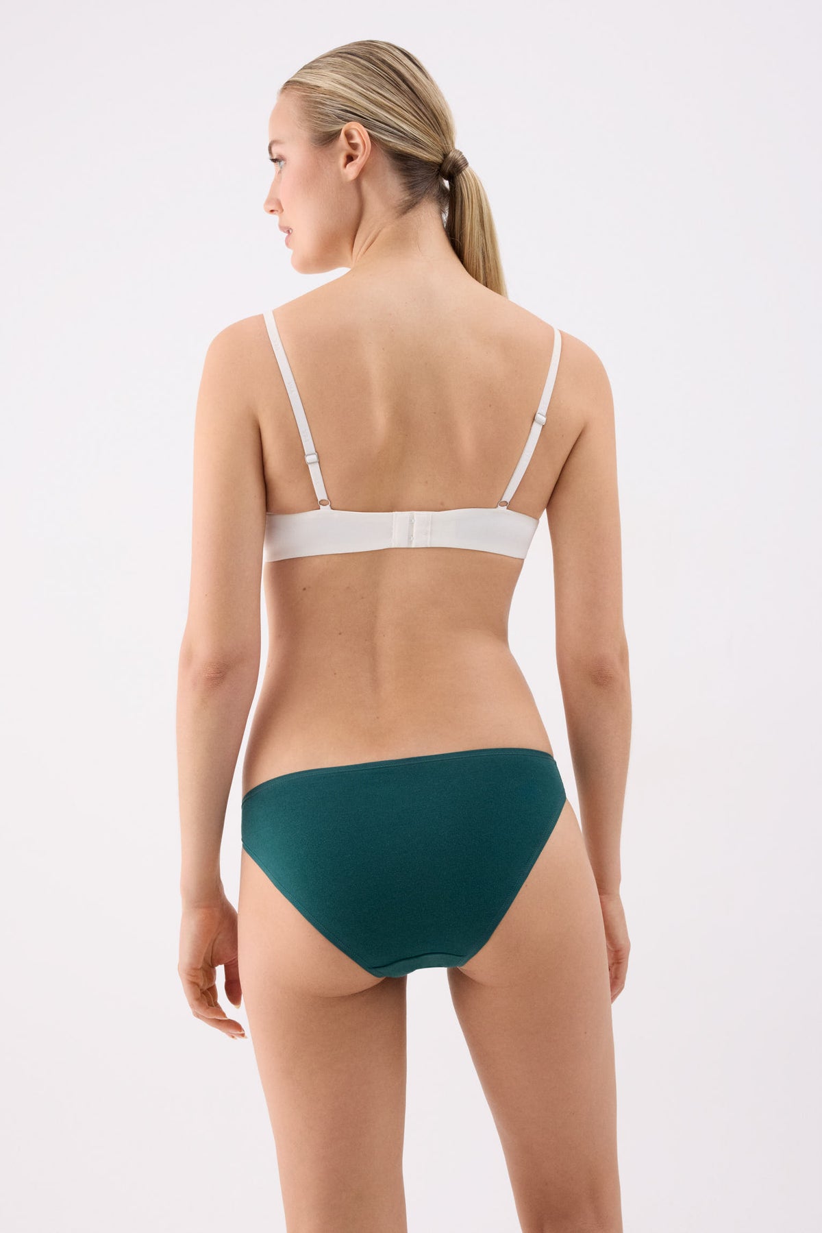 Pack de 4 bragas mini básicas de algodón colores