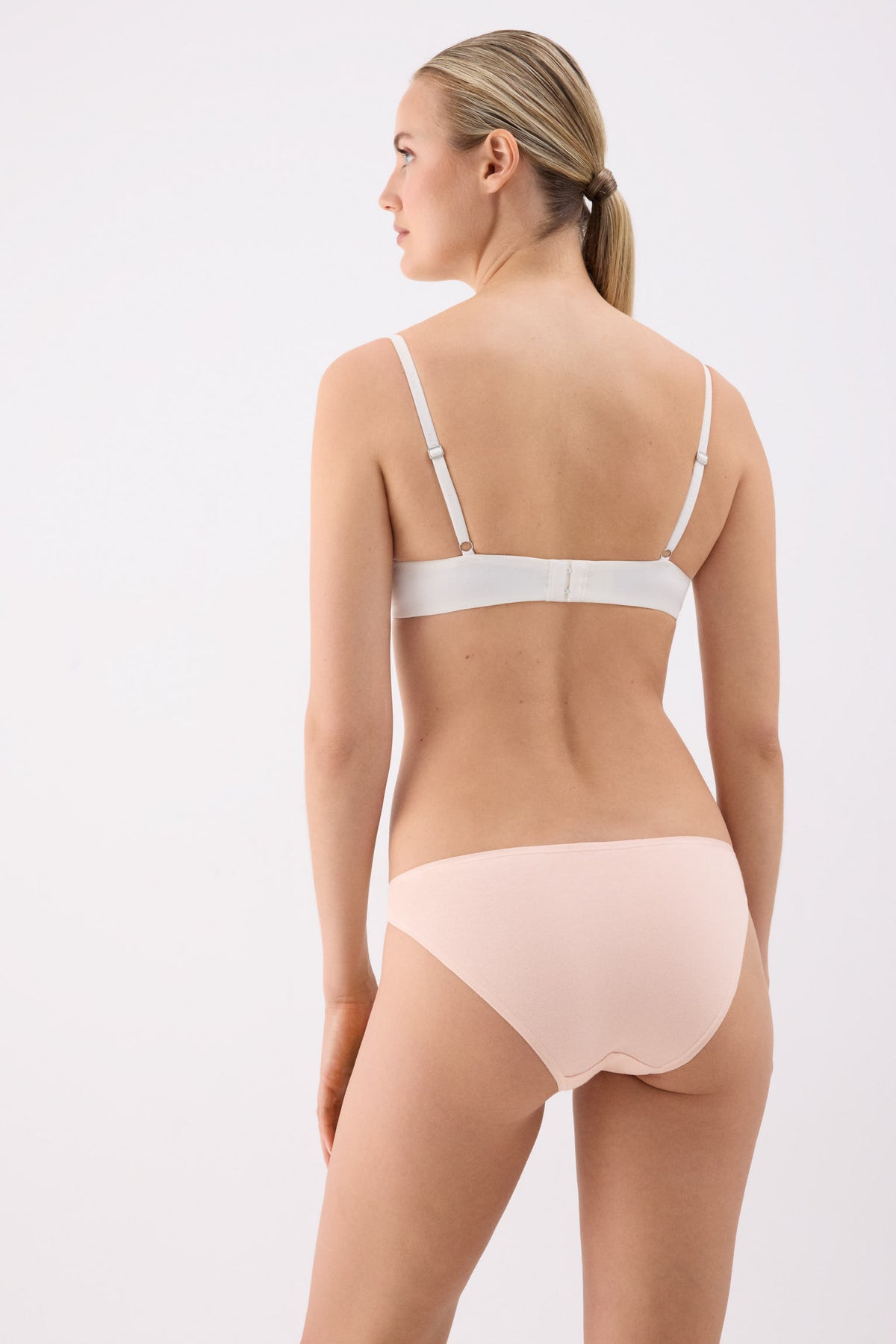 Pack de 4 bragas mini básicas de algodón colores