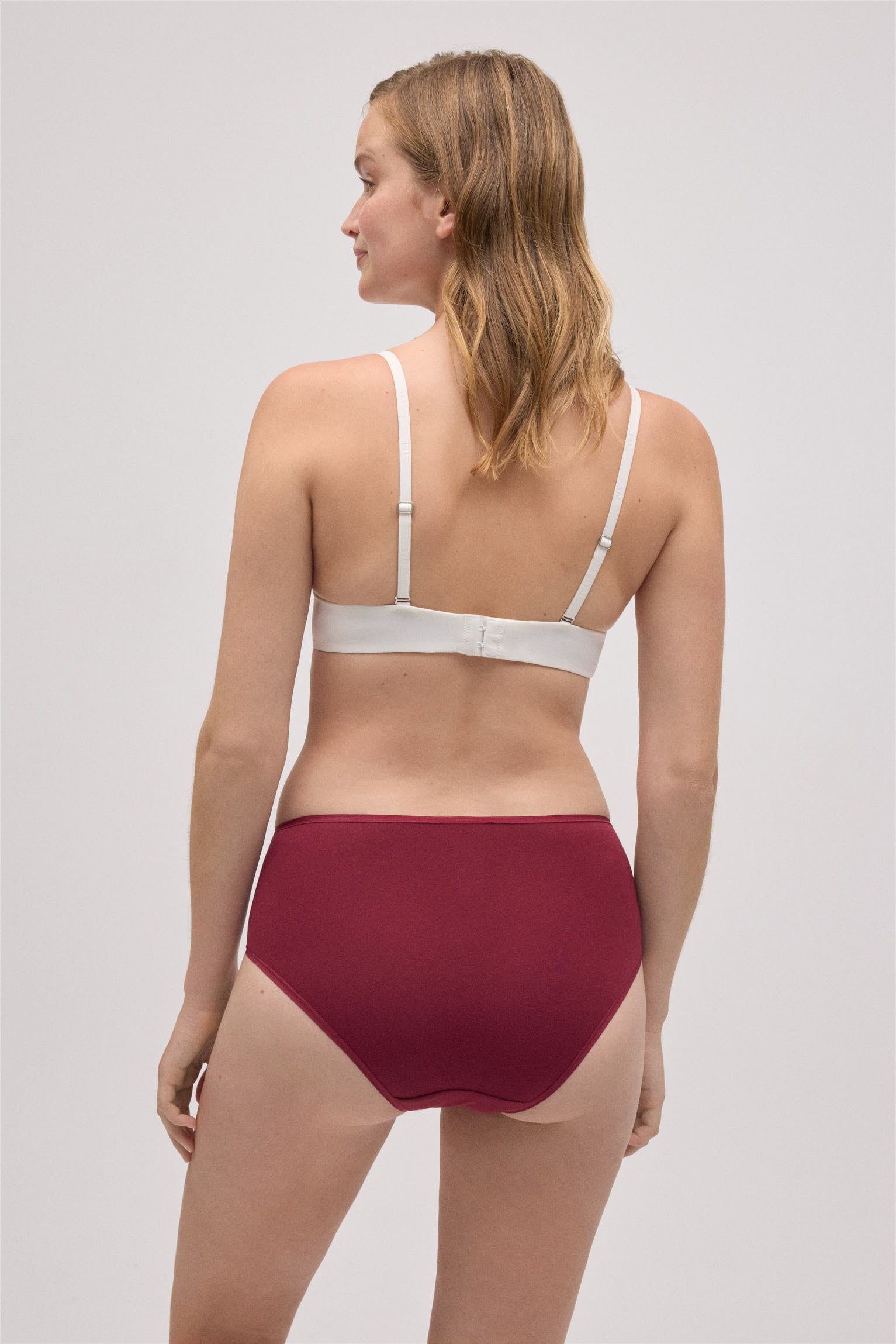 Pack of 4 basic cotton high-rise panties