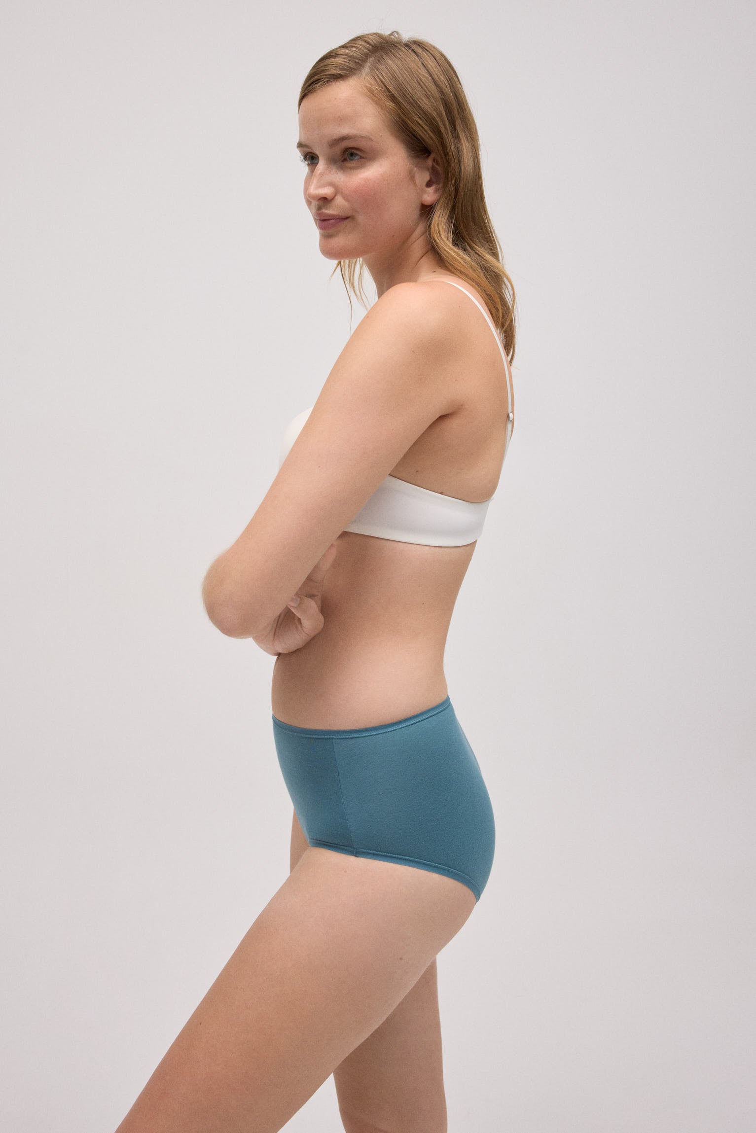 Pack of 4 basic cotton high-rise panties