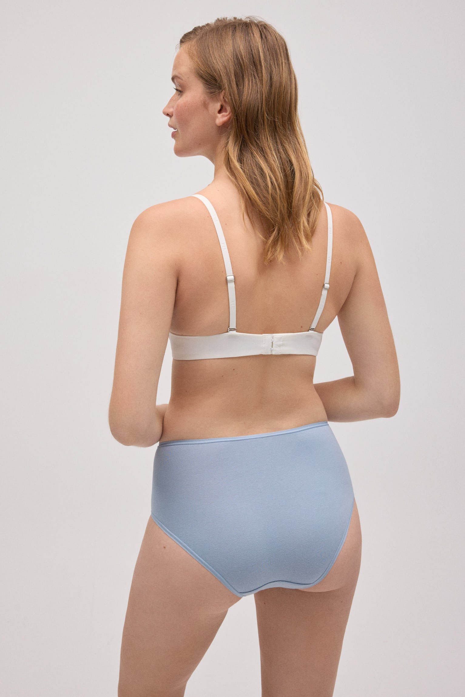 Pack of 4 basic cotton high-rise panties