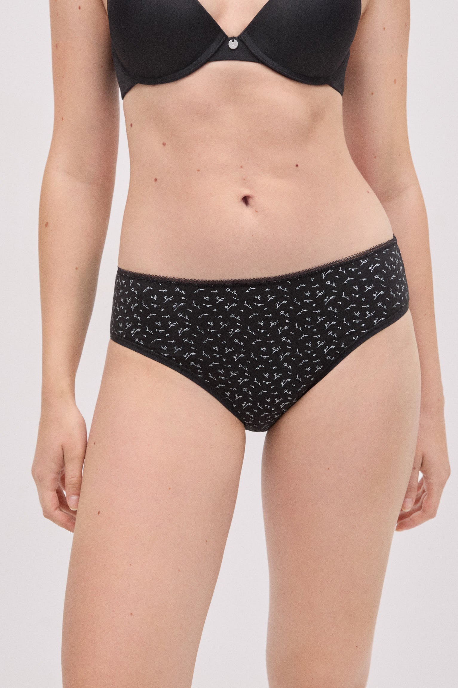 Pack 6 bragas midi algodón estampadas