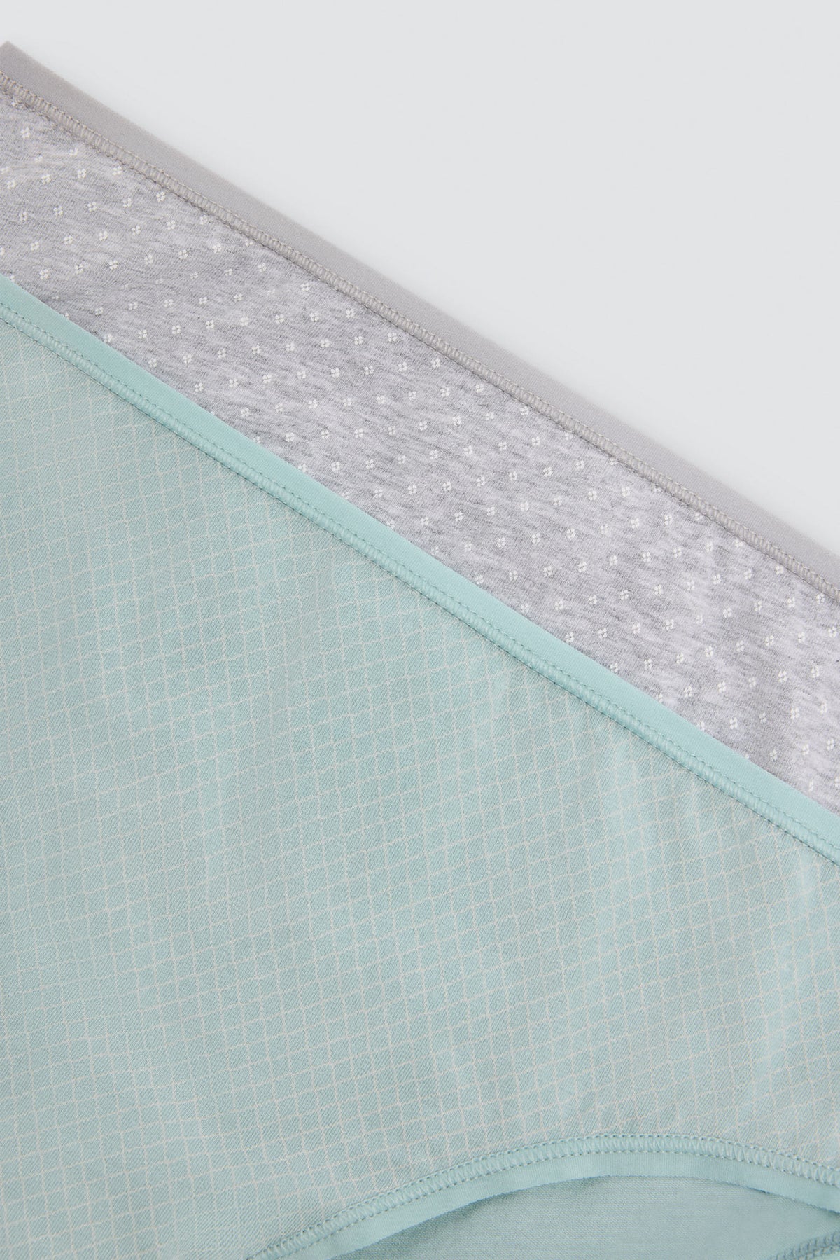 Pack de 6 bragas midi de algodón estampadas